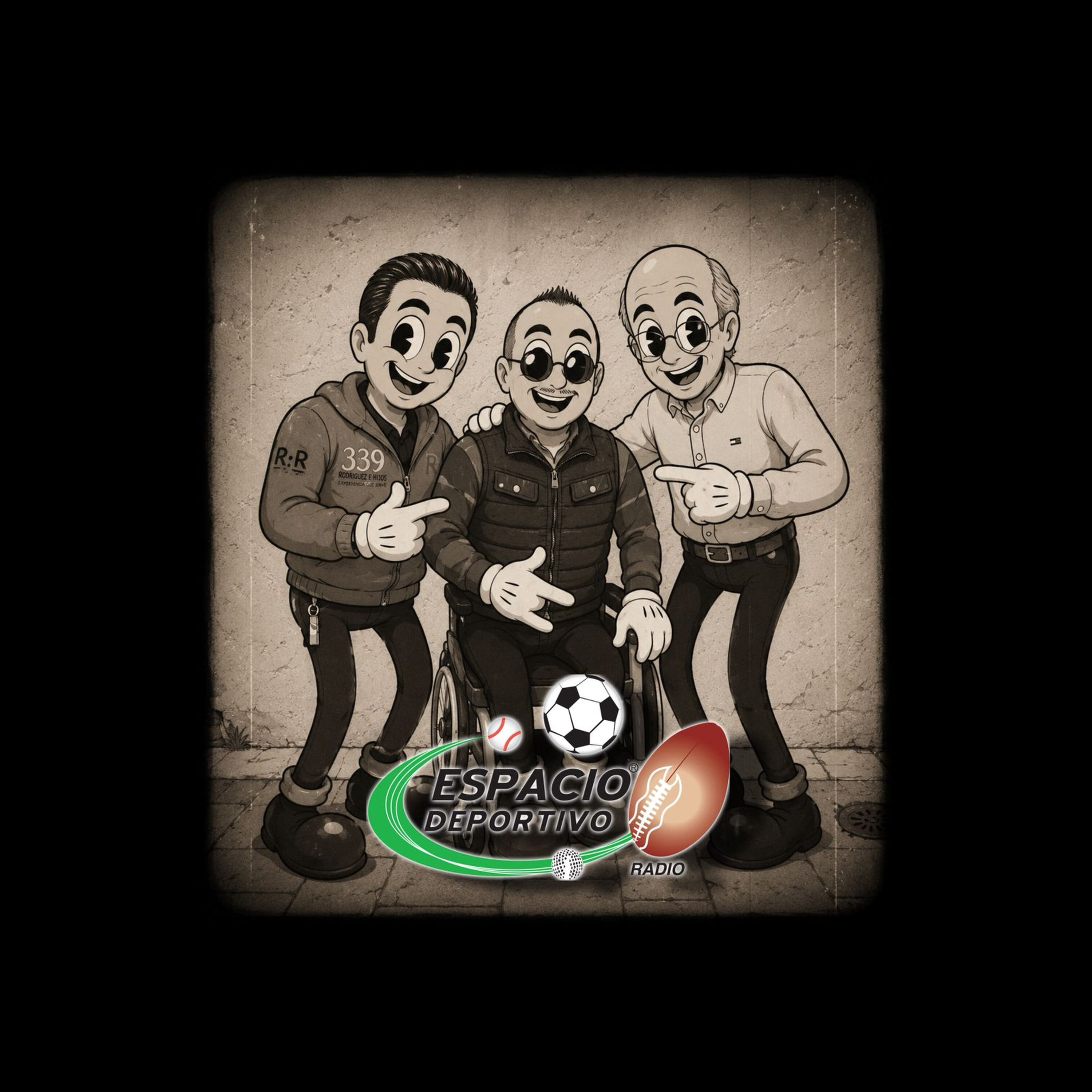 Puro relajo con el trio de dos y medio en Espacio Deportivo (de la Tarde) 25 de Mayo 2026 episode artwork