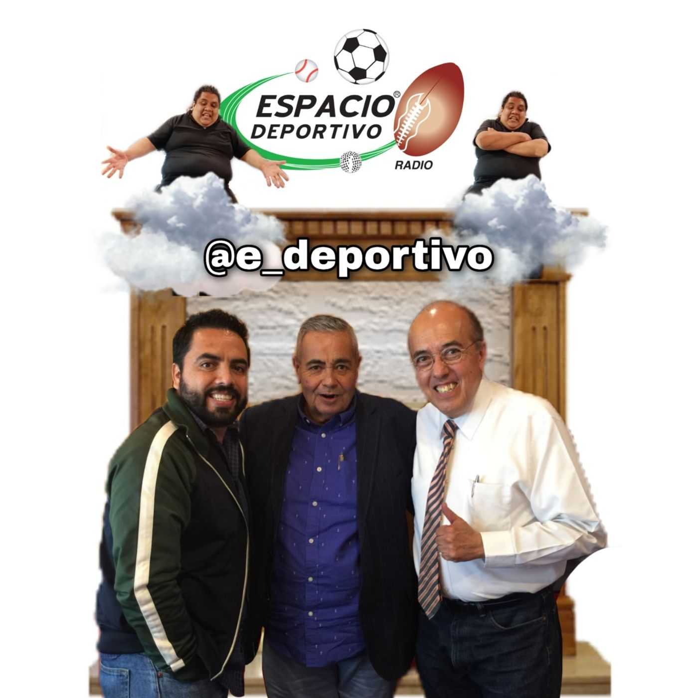 La Idea es pasarla bien, Rudo, Pepe y Alex  en Espacio Deportivo de la Tarde 26 de Mayo