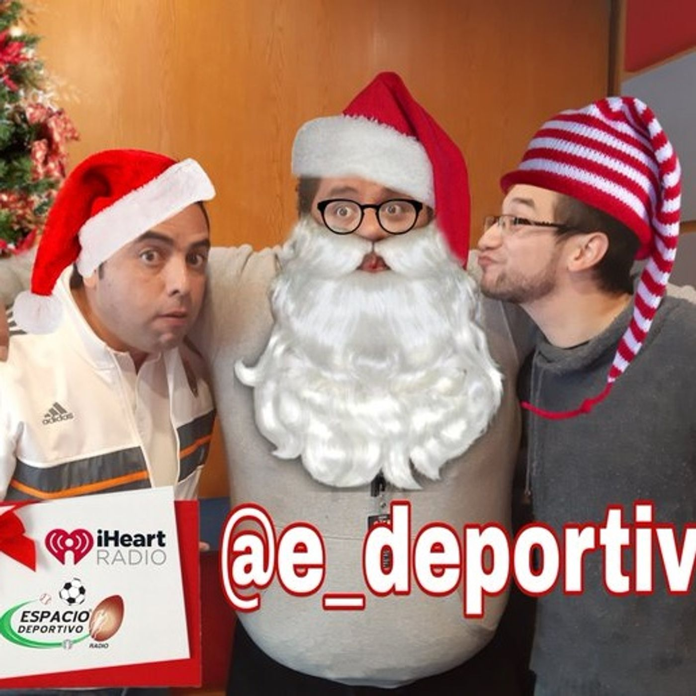 Festejando la época decembrina en Espacio Deportivo de la Tarde 19 de Diciembre 2019
