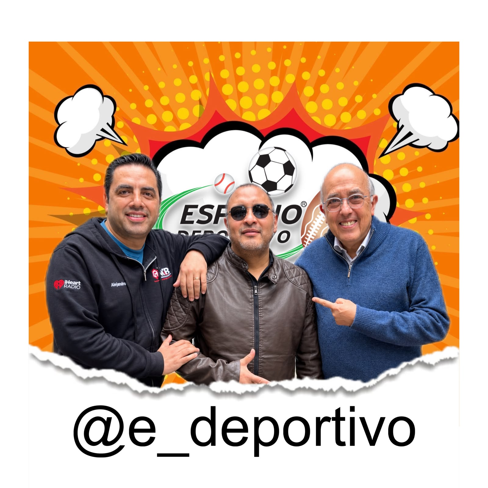 Echando desmadre con toda la actitud en Espacio Deportivo (de la Tarde) 22 de octubre 2026