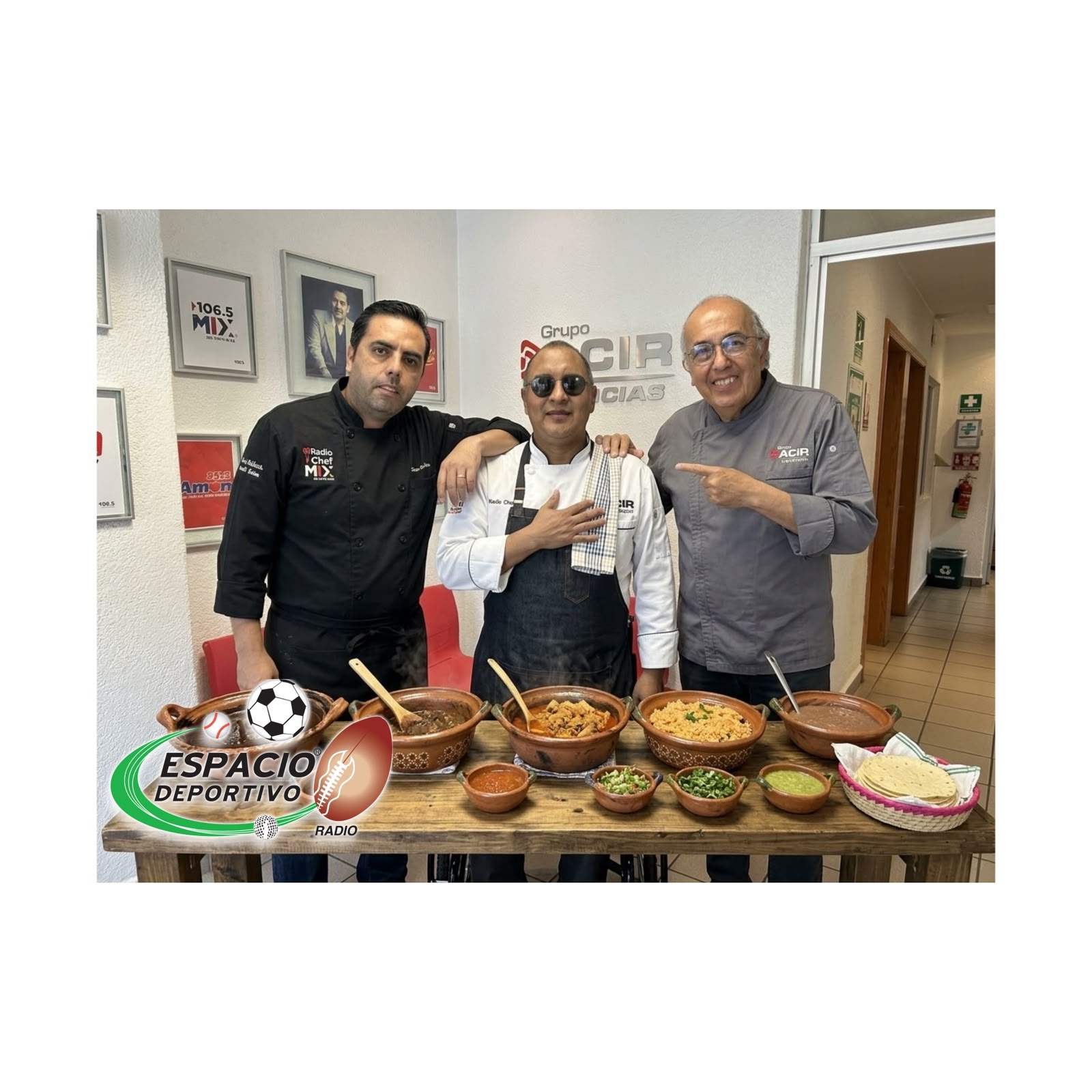 Celebrando a los Chefs en su día y recordando al Rudo Rivera en Espacio Deportivo (de la Tarde) 20 de octubre 2026