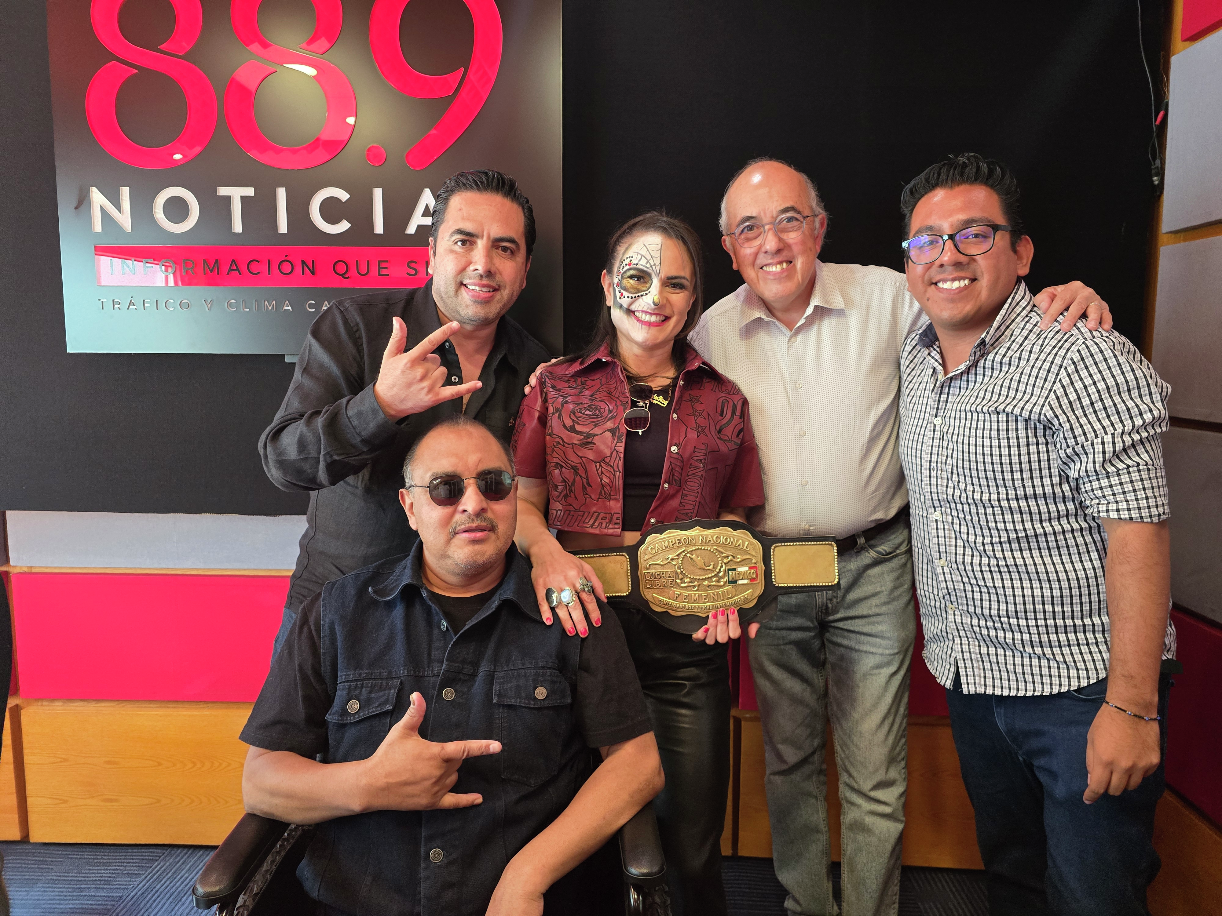 La visita de Thunder Rosa en Espacio Deportivo (de la Tarde) 03 de Agosto 2026