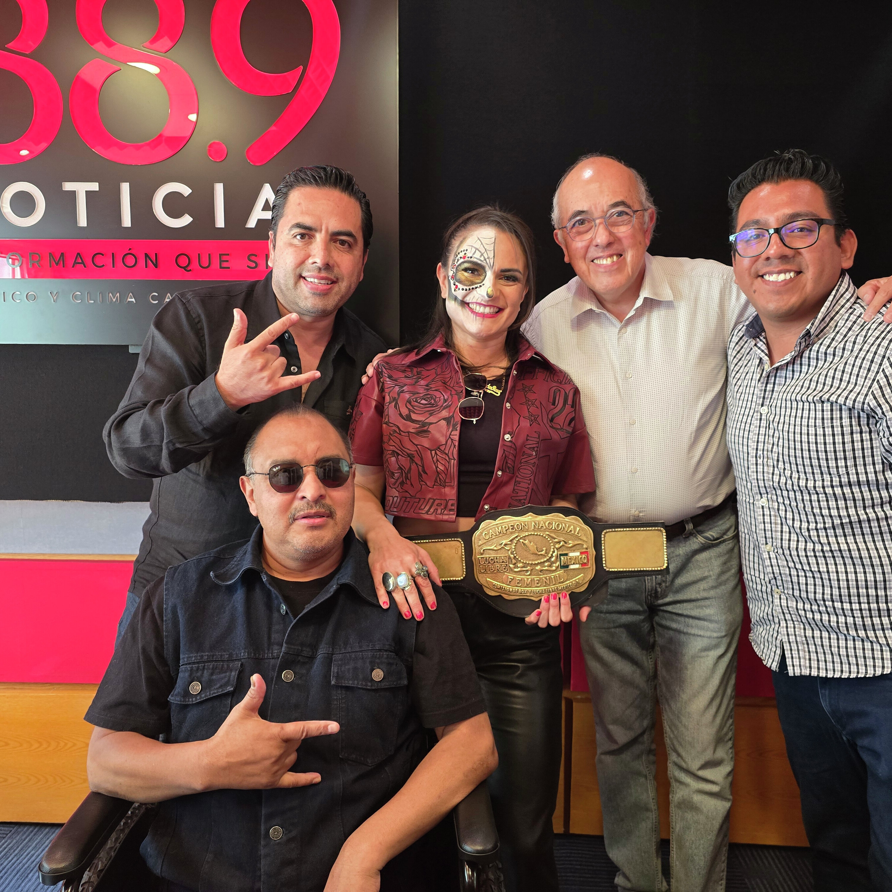 La visita de Thunder Rosa en Espacio Deportivo (de la Tarde) 03 de Agosto 2026