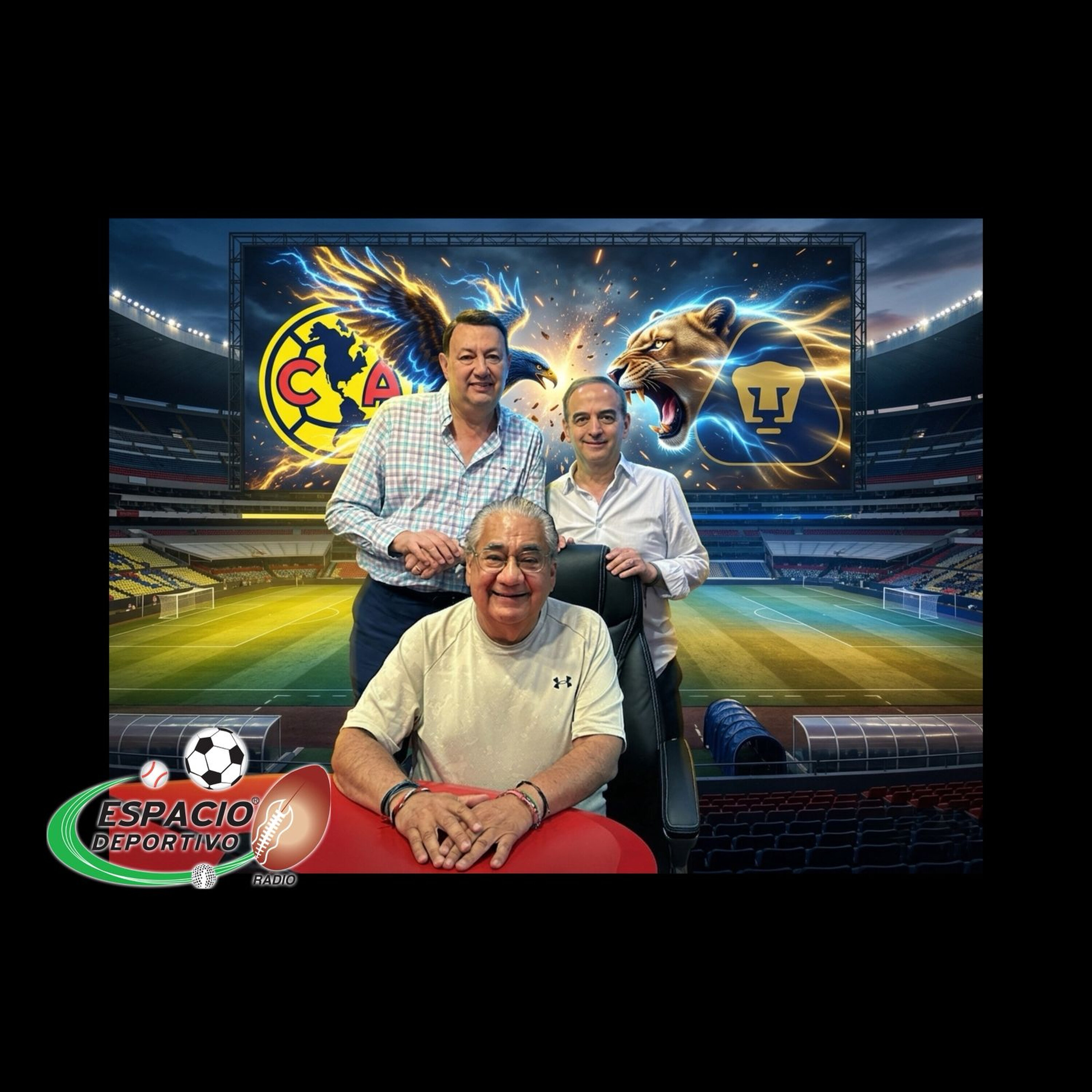 Polémica arbitral en el América vs. Pumas, "Lama Lama Lamita" Champions League, Liga Mx, Espacio Deportivo (de la Noche) 01 de Mayo 2026