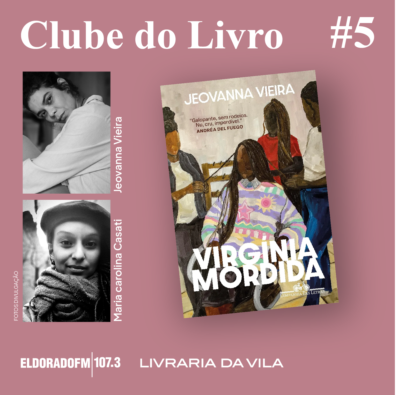 T03 #05: 'Virgínia Mordida', com Maria Casati e Jeovanna Vieira episode artwork
