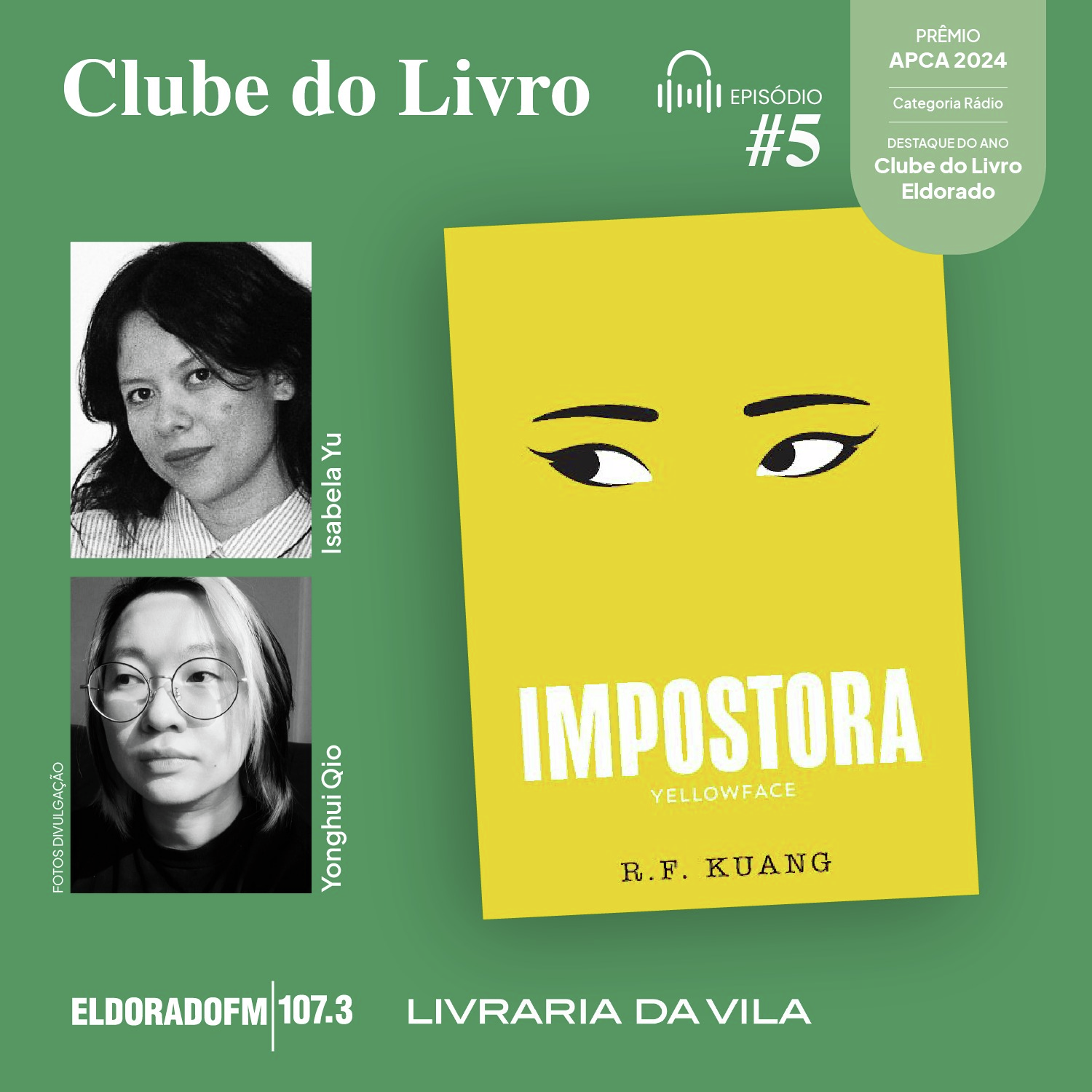 T04 #05: 'Impostora', com Isabela Yu e Yonghui Qio episode artwork