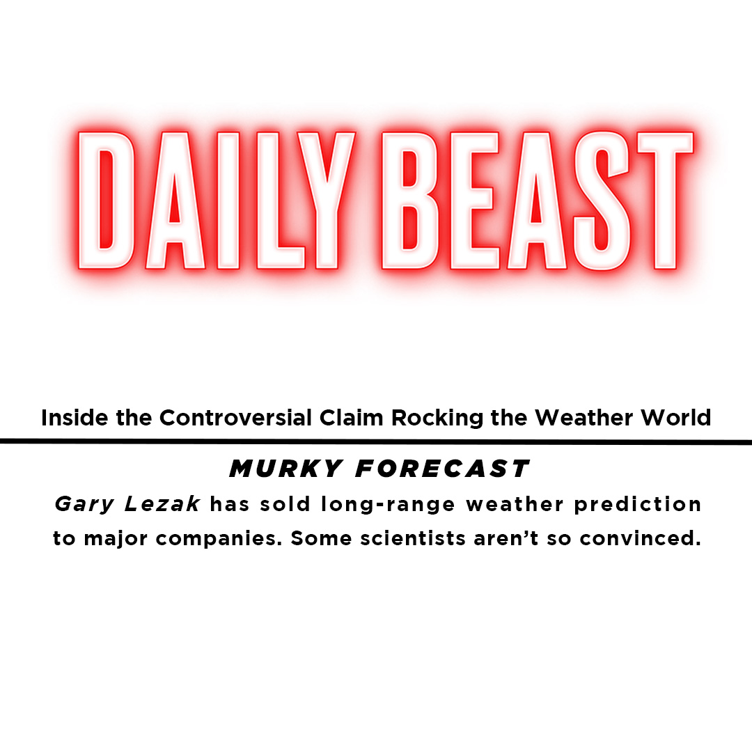 Hey Daily Beast, What if Lezak is right?  How about that?