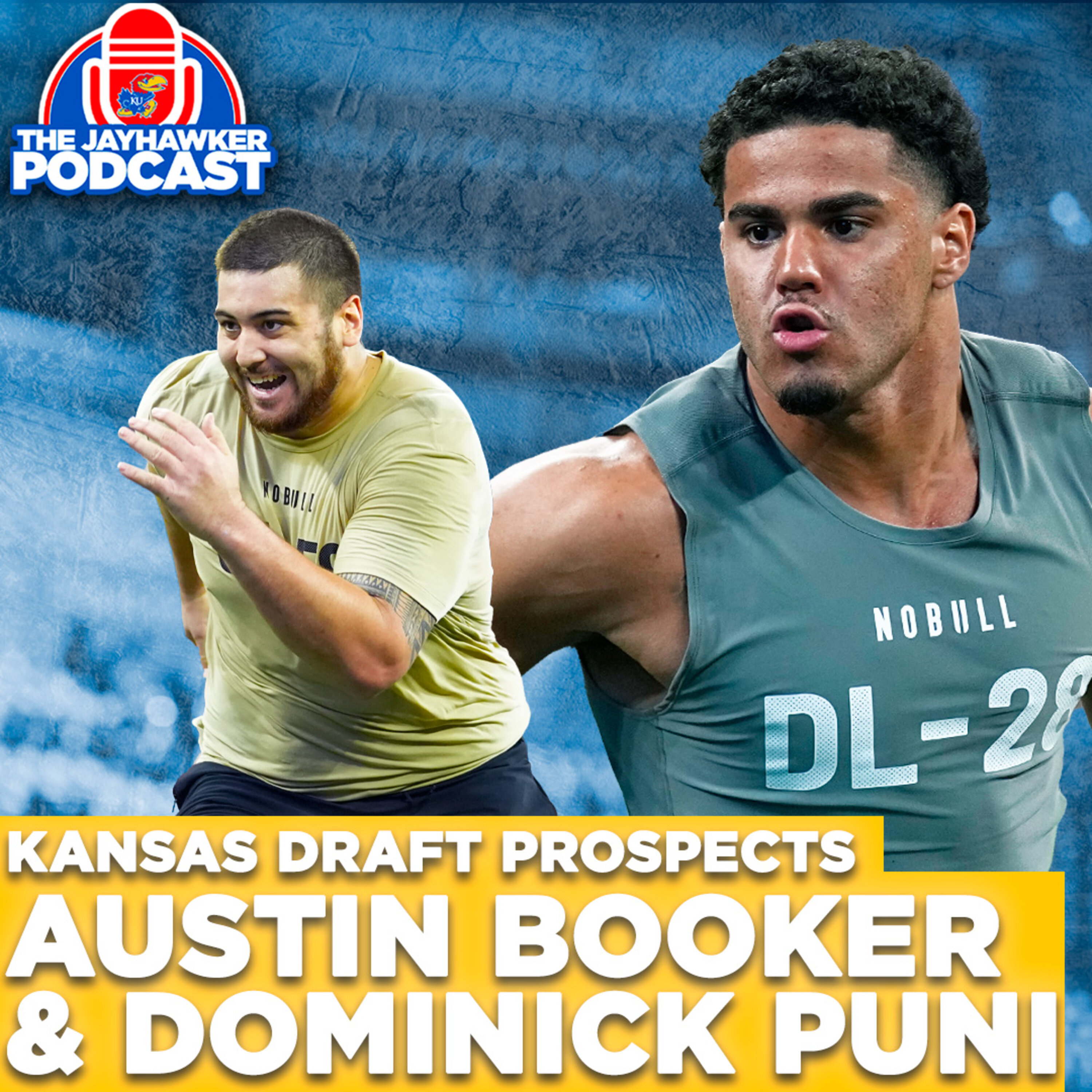 Jayhawks in the NFL Draft with Scott Aligo, Austin Booker and Dominick Puni Jayhawks in the NFL Draft with Scott Aligo, Austin Booker and Dominick Puni
