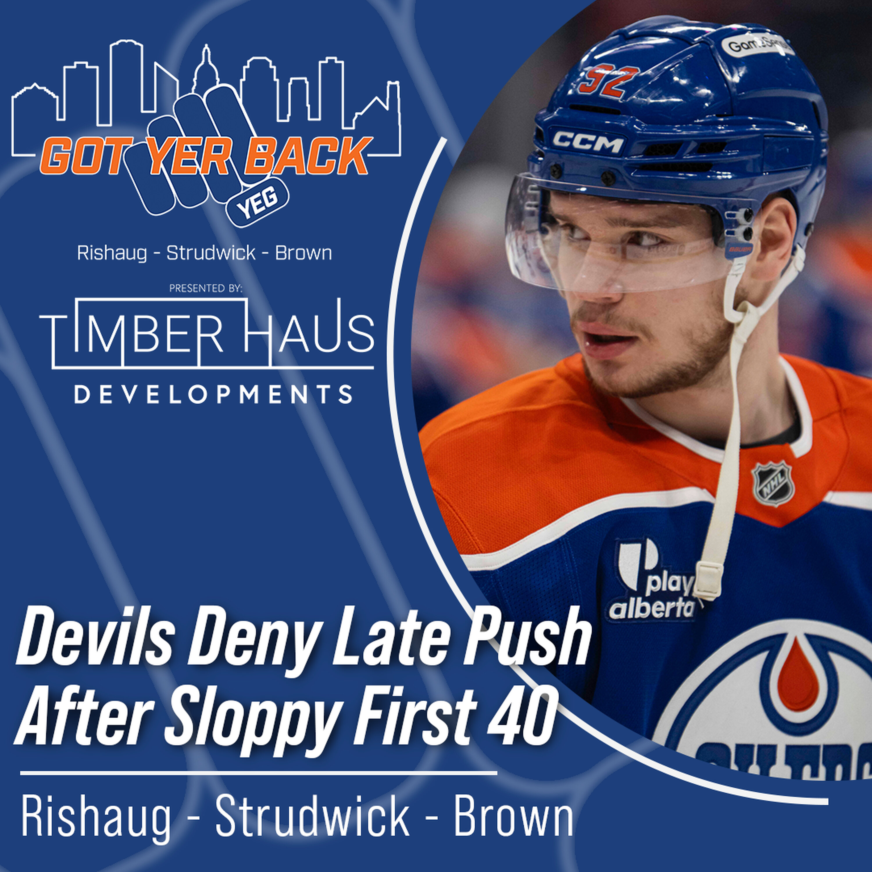 Devils Deny Late Push After Sloppy First 40
