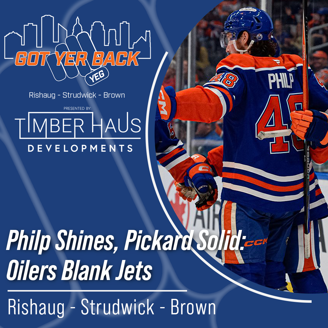 Philp Shines, Pickard Solid: Oilers Blank Jets