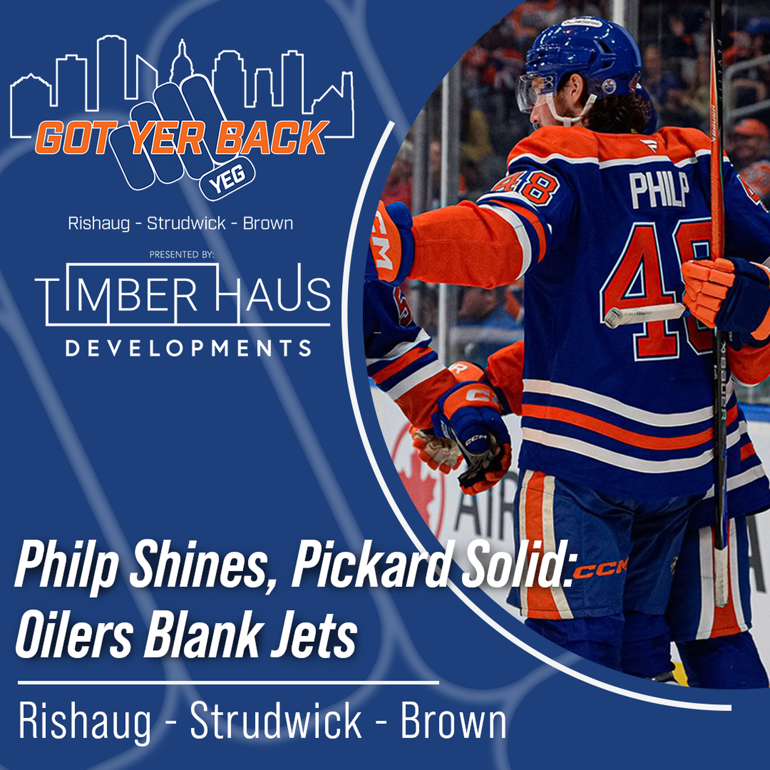 Philp Shines, Pickard Solid: Oilers Blank Jets