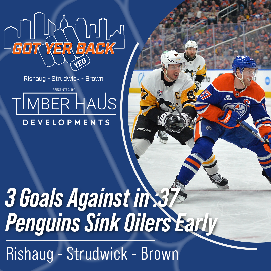 3 Goals Against in :37 - Penguins Sink Oilers Early