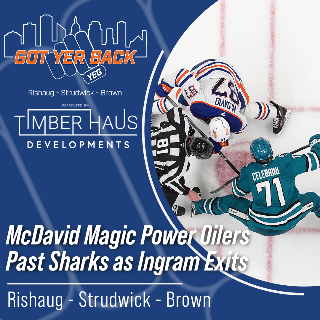 McDavid Magic Power Oilers Past Sharks as Ingram Exits