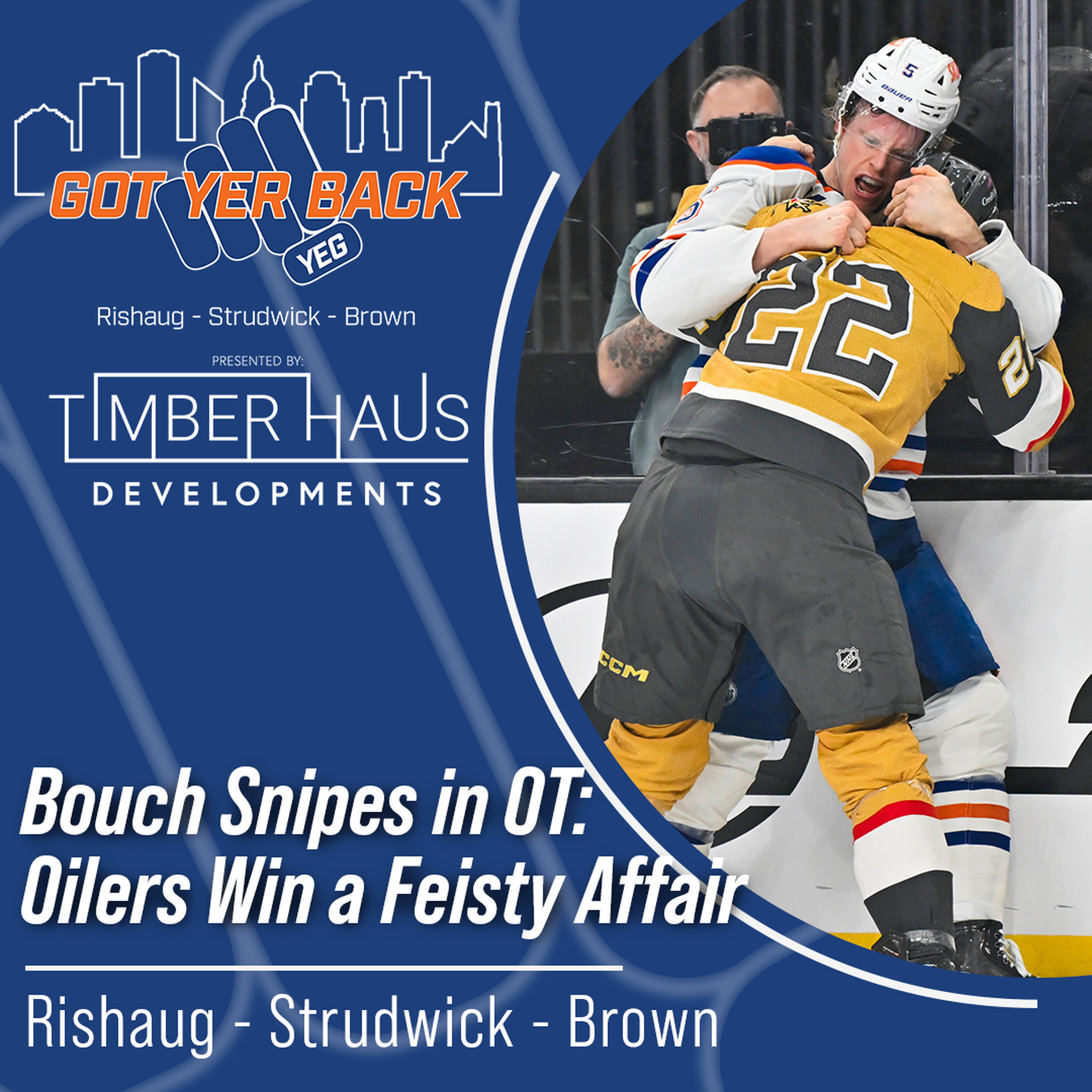 Bouch Snipes in OT: Oilers Win a Feisty Affair