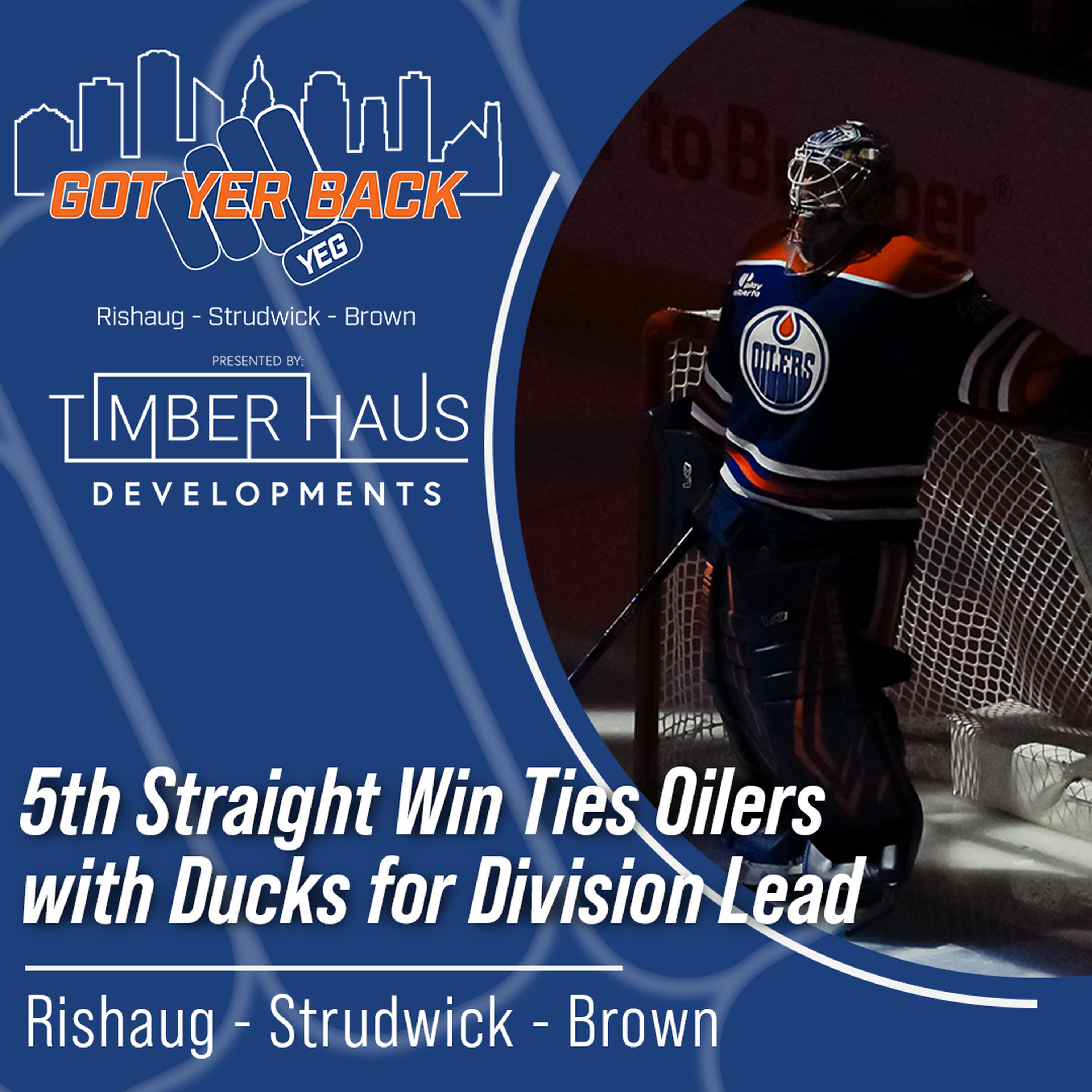 5th Straight Win Ties Oilers with Ducks for Division Lead