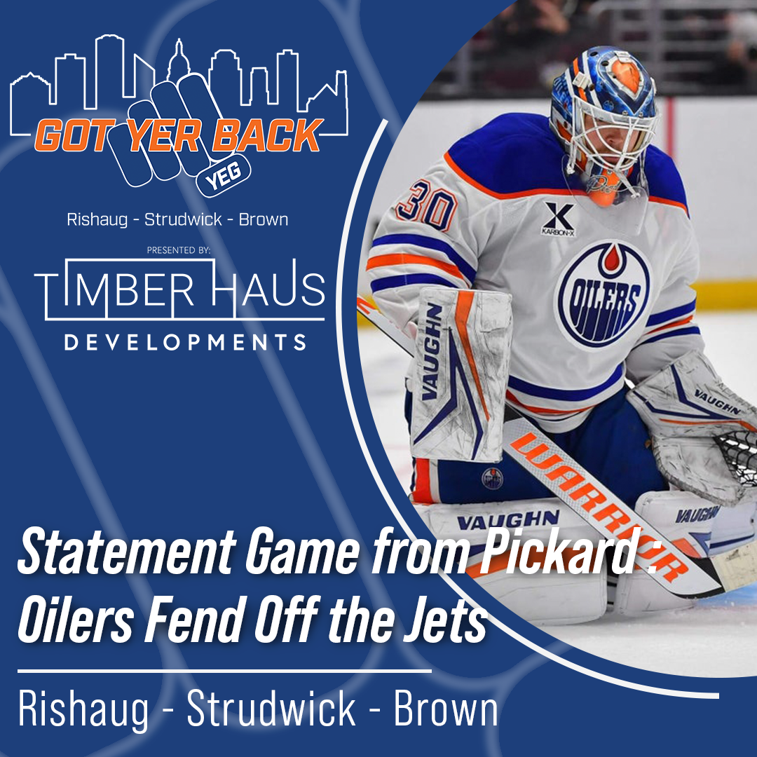 Statement Game from Pickard: Oilers Fend Off the Jets