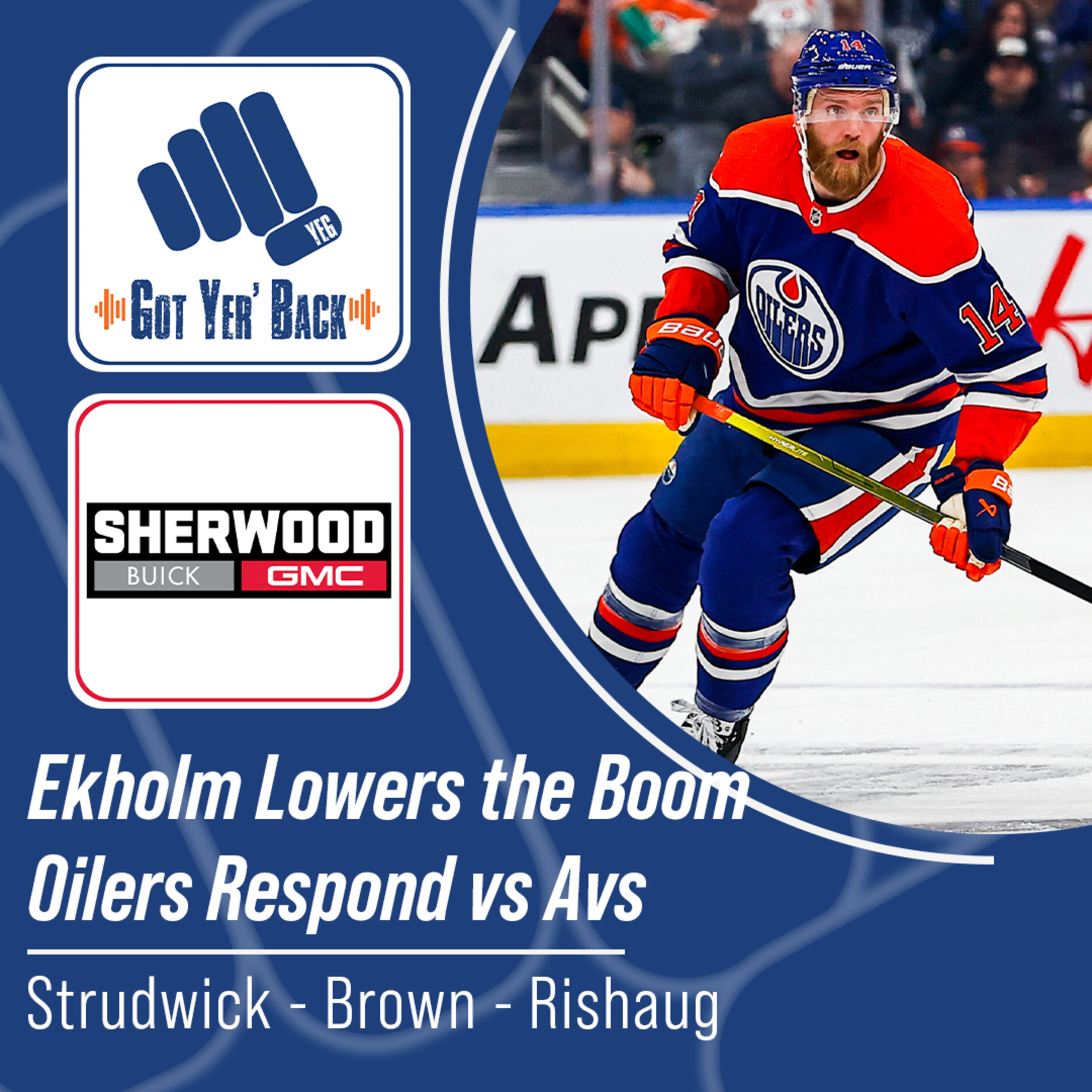 Ekholm Lowers the Boom/Oilers Respond vs Avs.