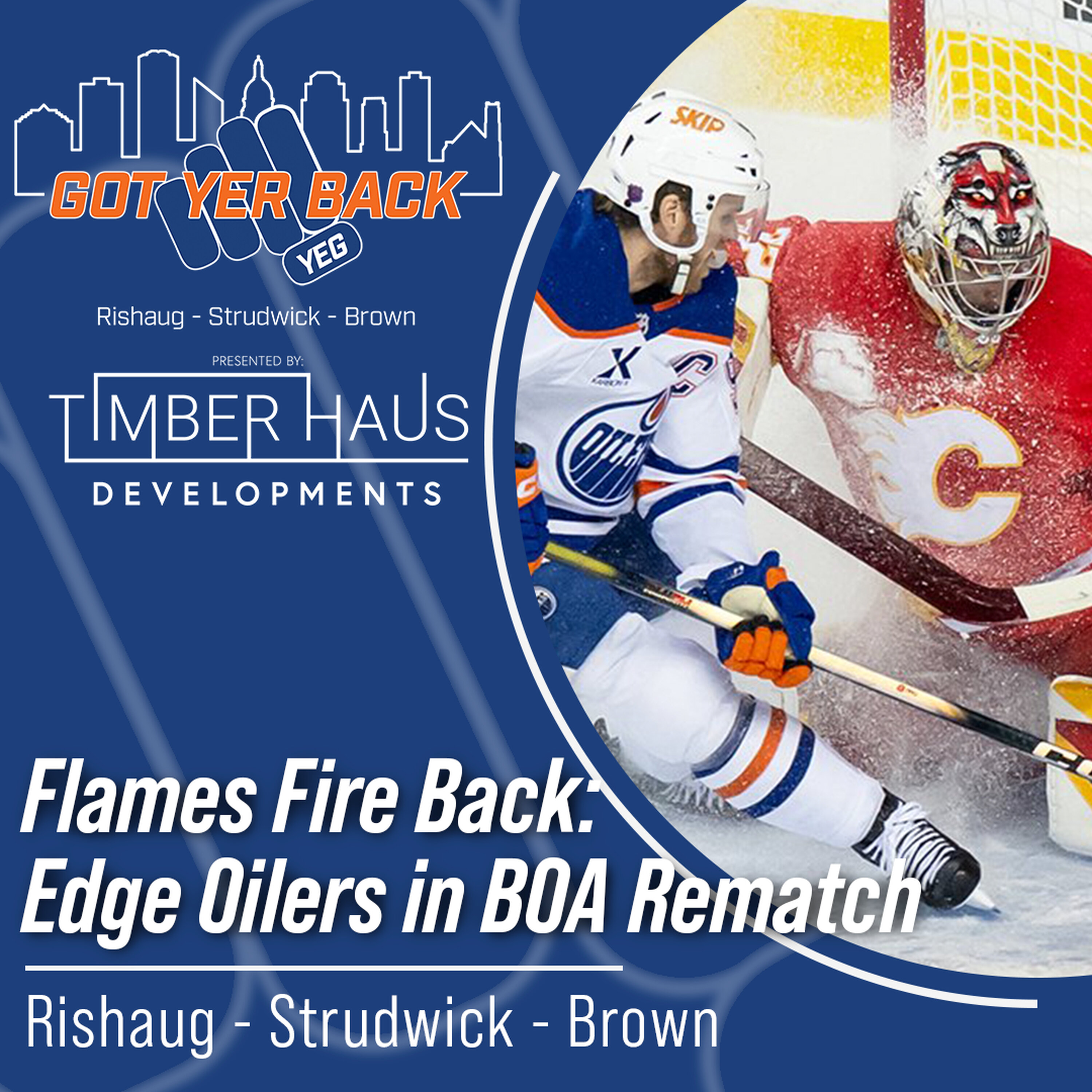 Flames Fire Back: Edge Oilers in BOA Rematch Flames Fire Back: Edge Oilers in BOA Rematch