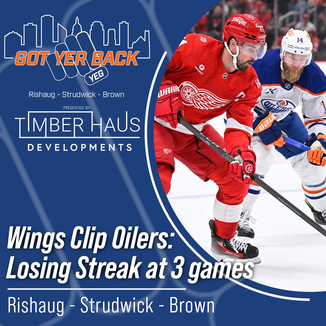 Wings Clip Oilers: Losing Streak at 3 games