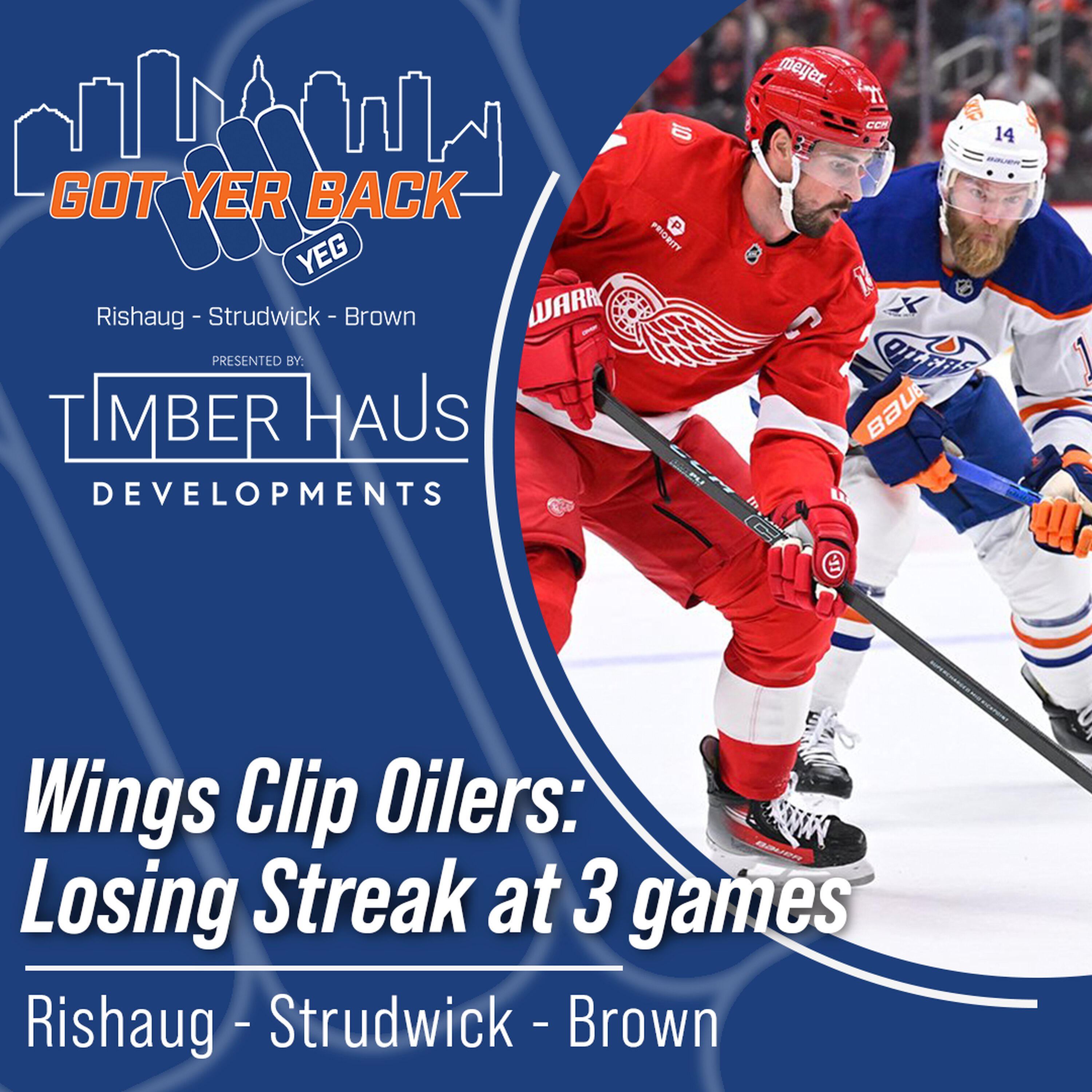 Wings Clip Oilers: Losing Streak at 3 games