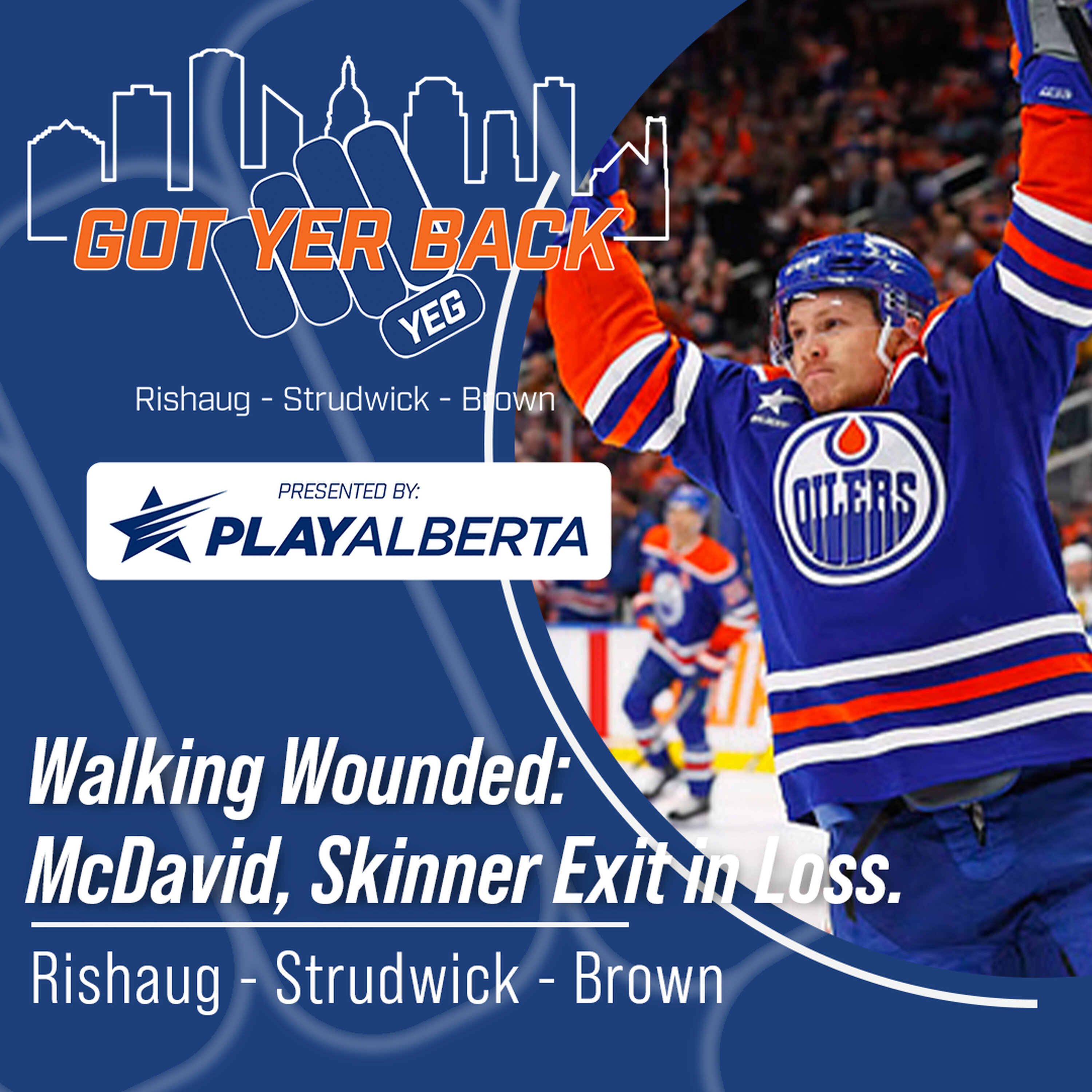 Walking Wounded: McDavid, Skinner Exit in Loss. Walking Wounded: McDavid, Skinner Exit in Loss.