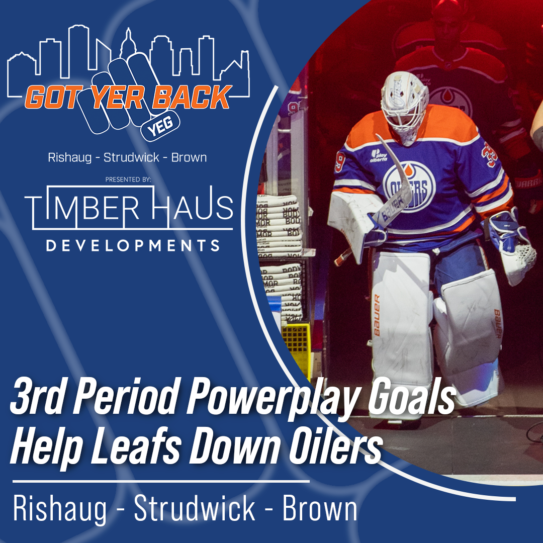 3rd Period Powerplay Goals Help Leafs Down Oilers