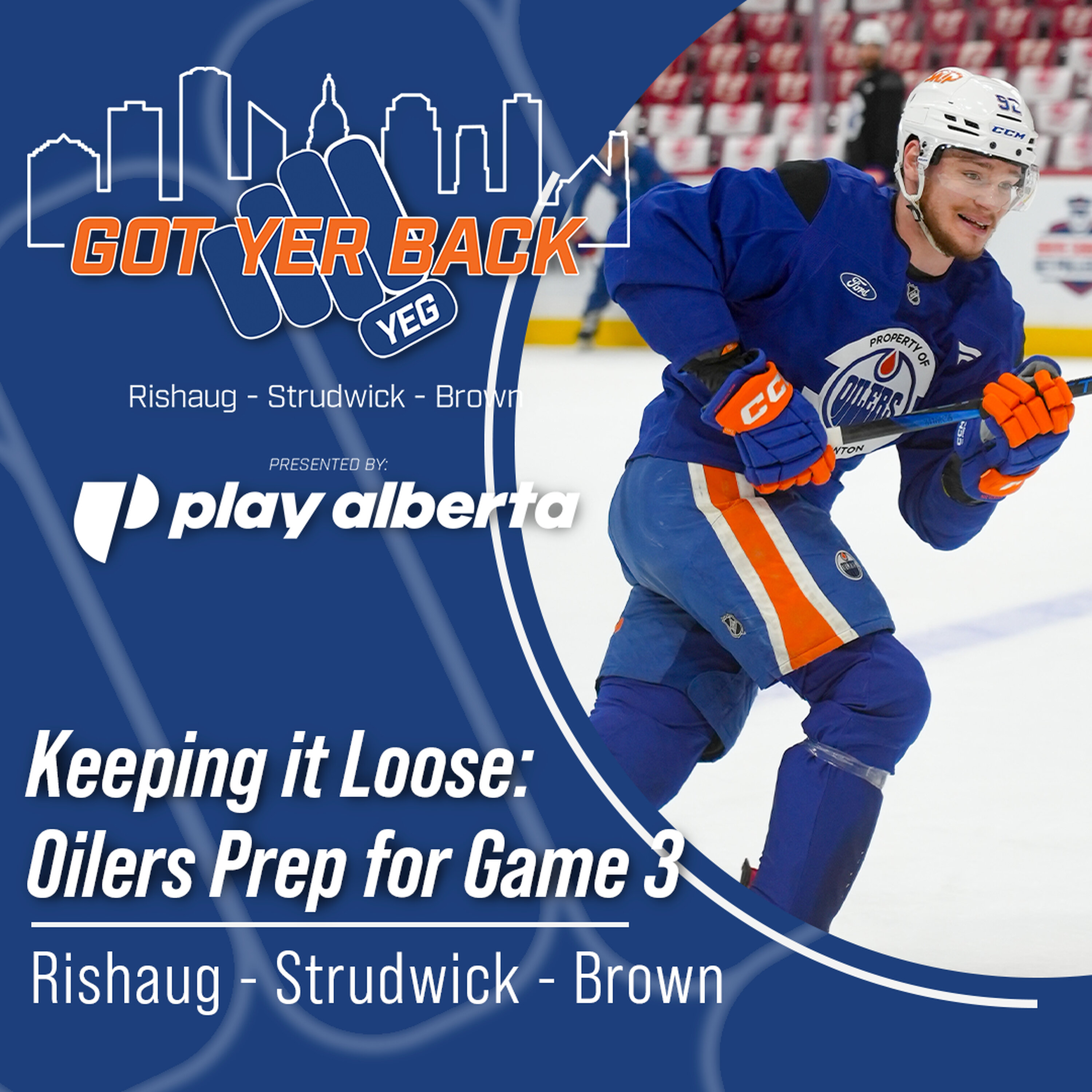 Keeping it Loose: Oilers Prep for Game 3.