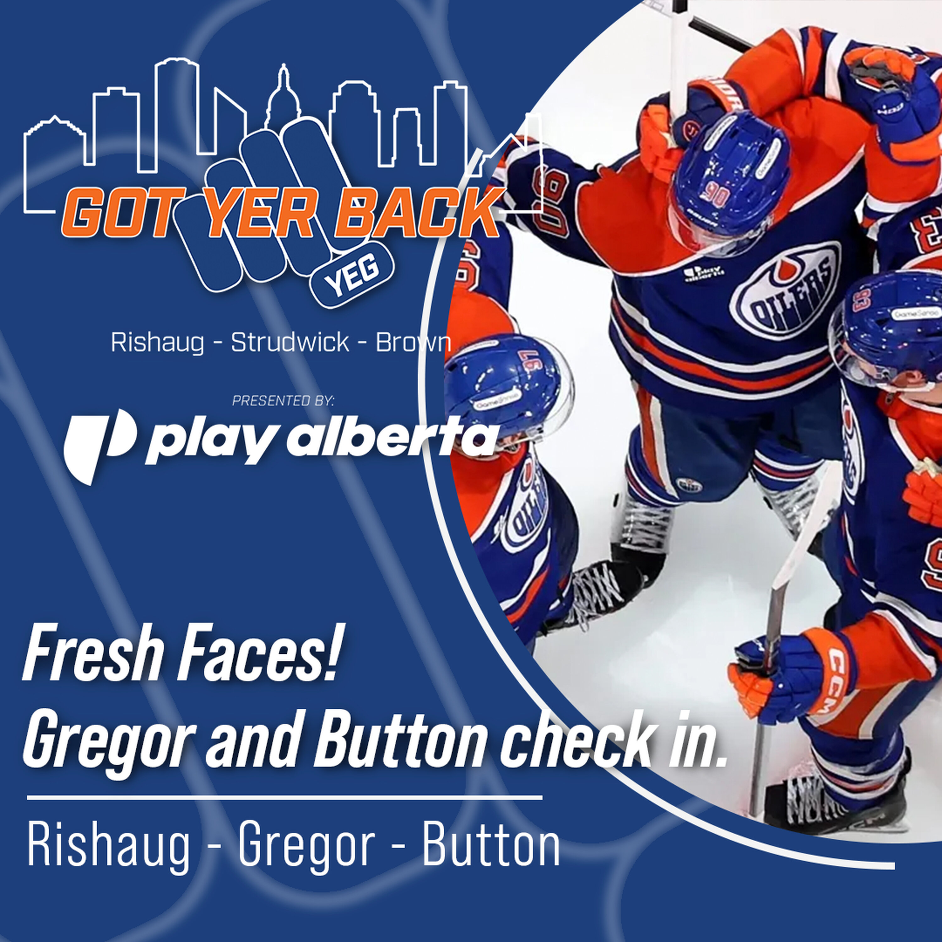 Fresh Faces! Gregor and Button check in.