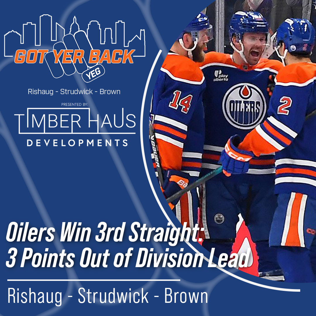 Oilers Win 3rd Straight: 3 Points Out of Division Lead