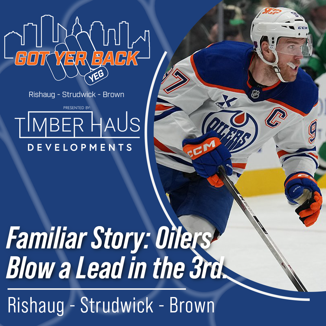 Familiar Story: Oilers Blow a Lead in the 3rd.