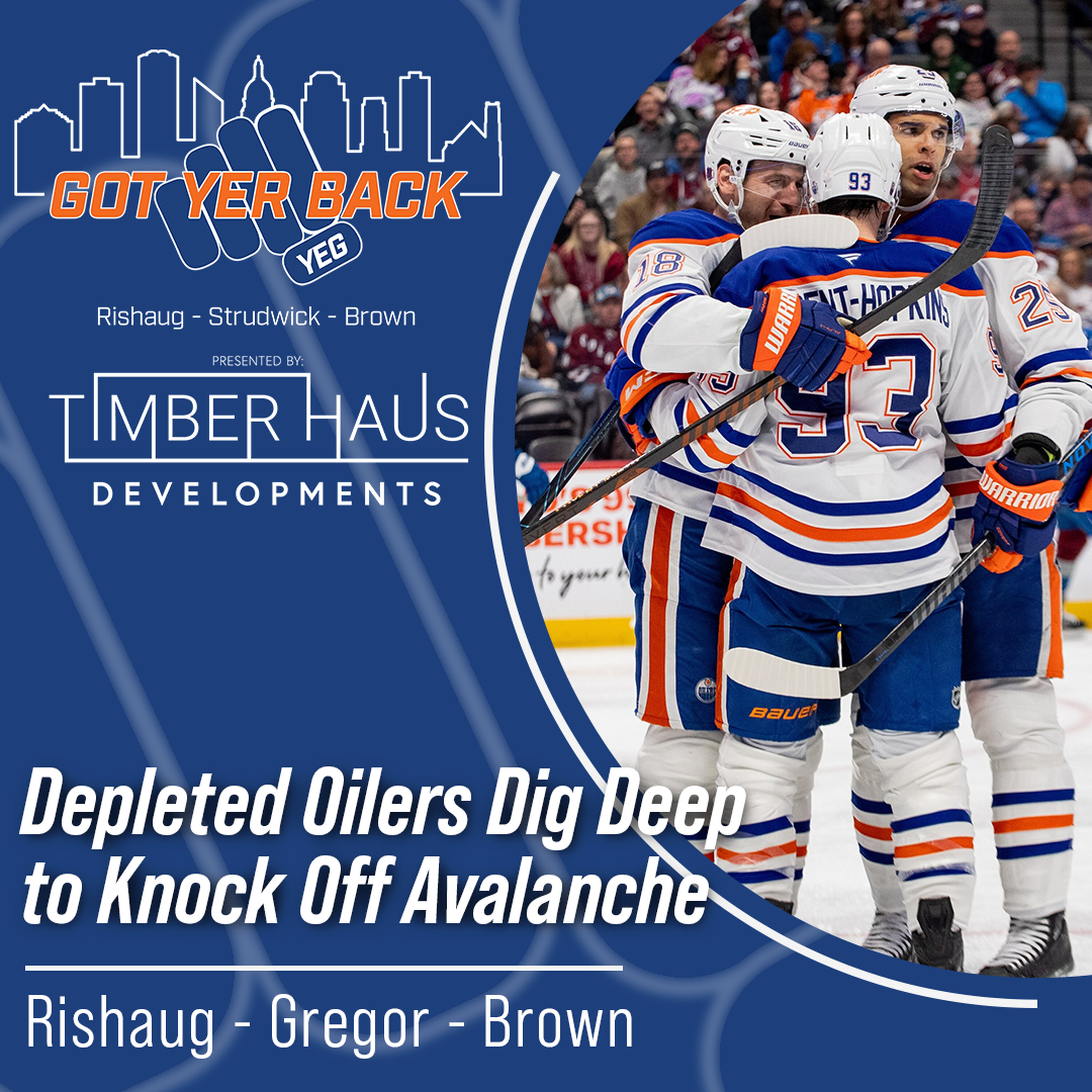 Depleted Oilers Dig Deep to Knock Off Avalanche
