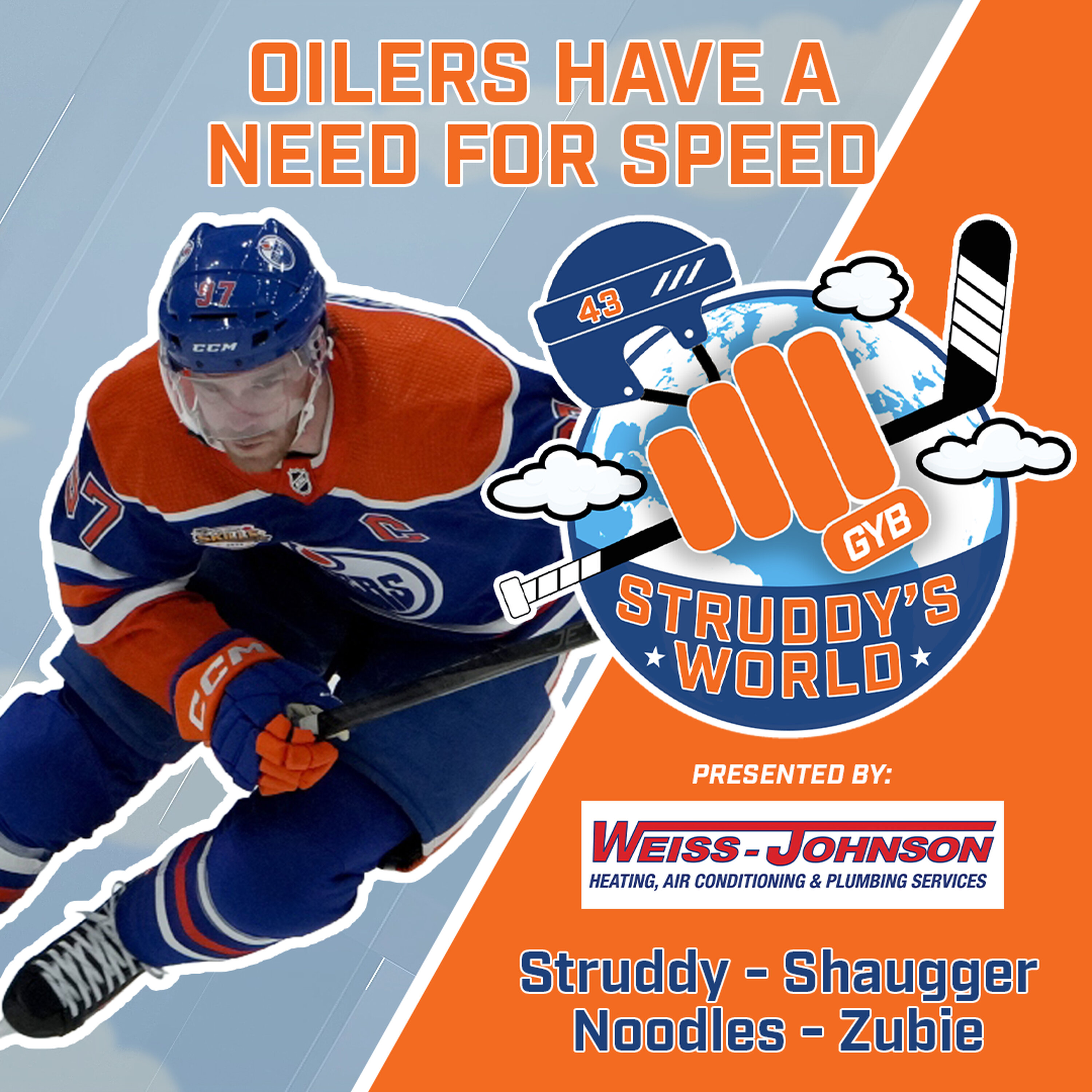STRUDDY's WORLD: Oilers Have a Need for Speed! episode artwork
