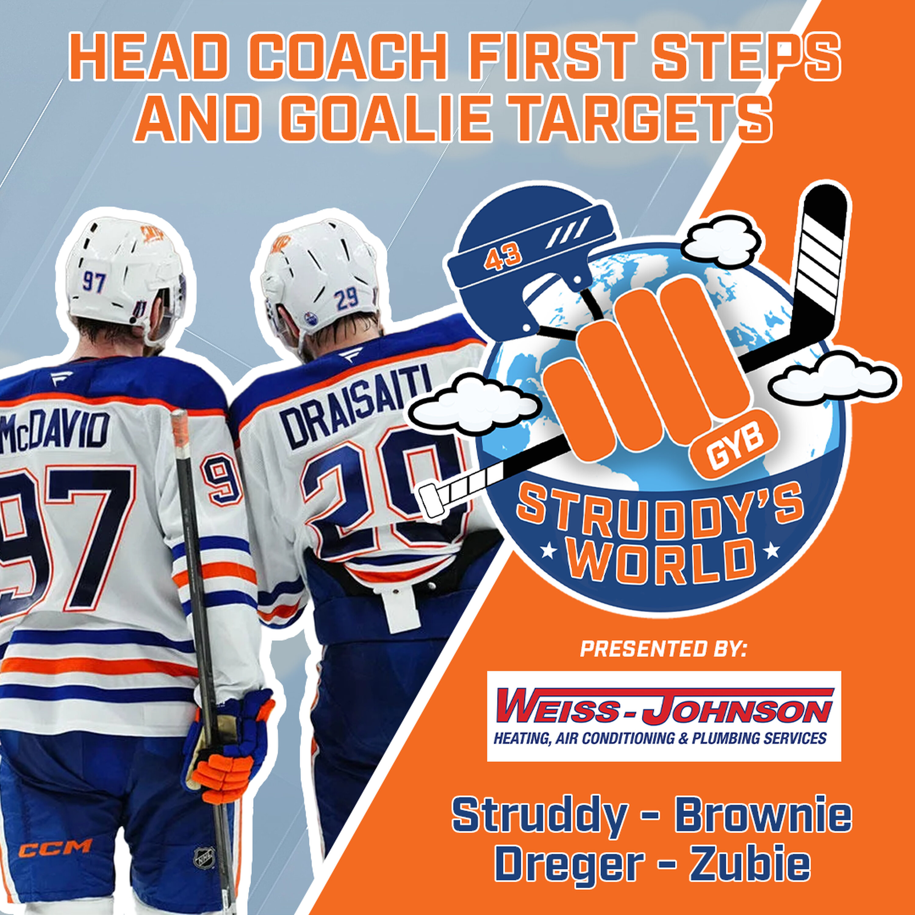 STRUDDY's WORLD: Head Coach First Steps & Goalie Targets episode artwork