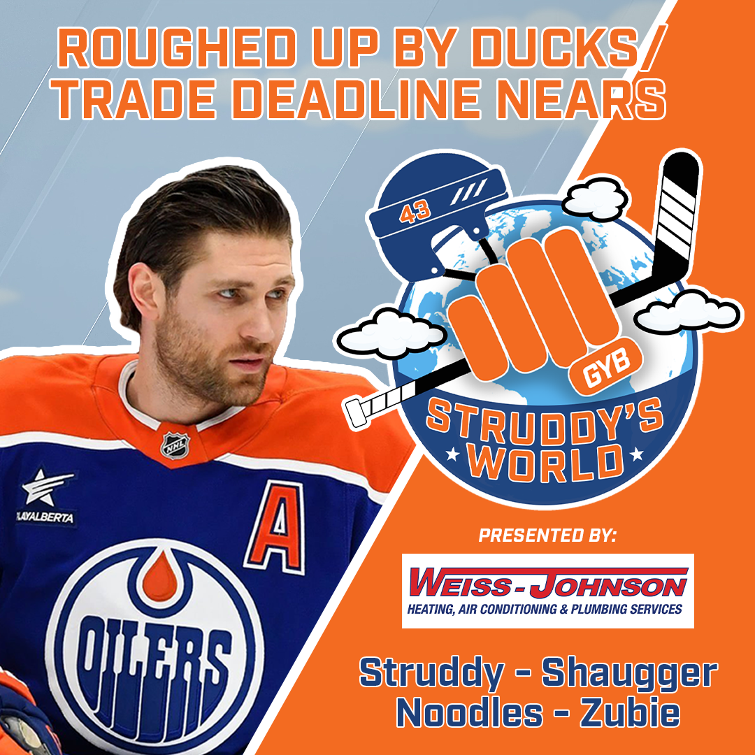 STRUDDY's WORLD: Roughed up by Ducks, Trade Deadline Nears