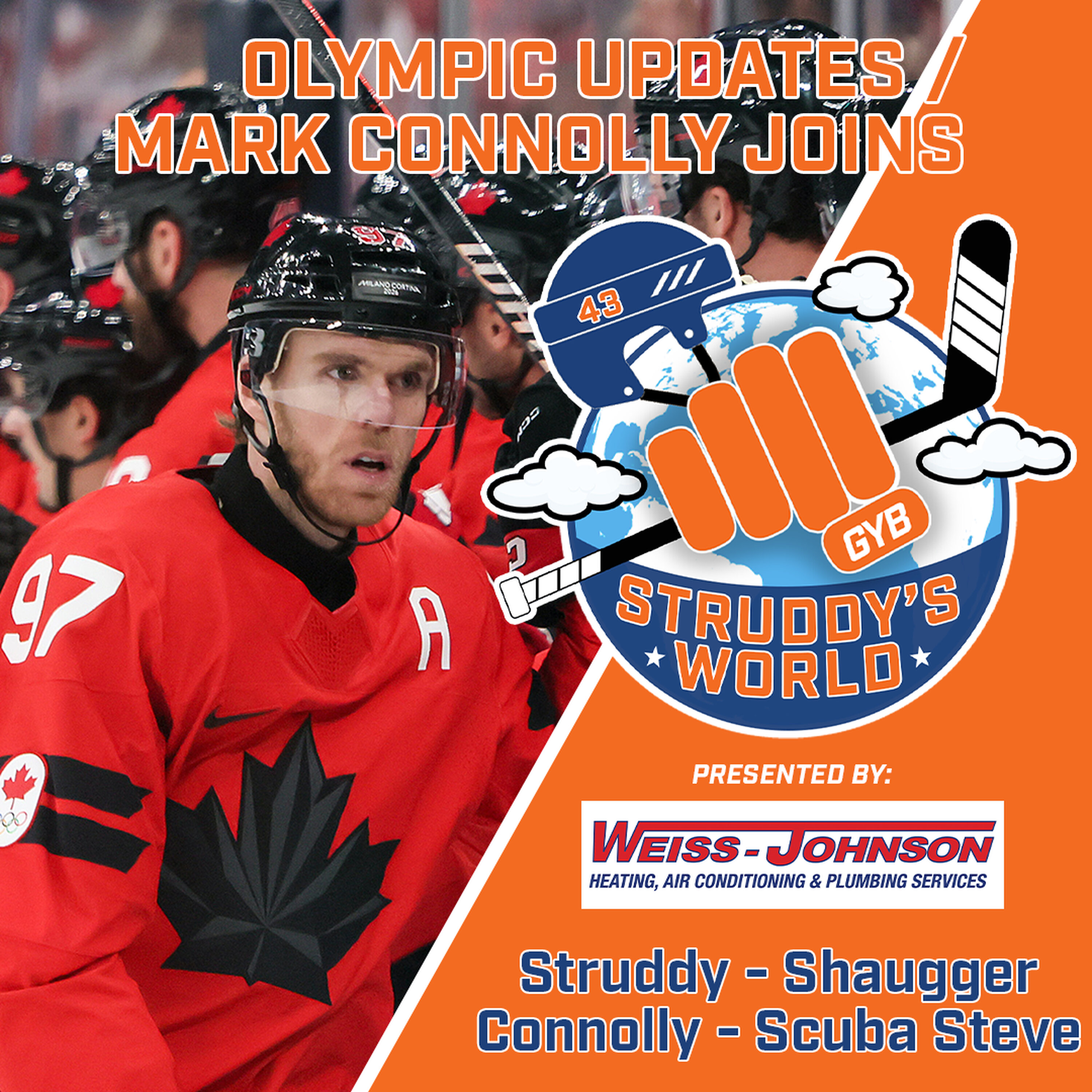 STRUDDY's WORLD - Olympic Updates, Mark Connolly joins episode artwork