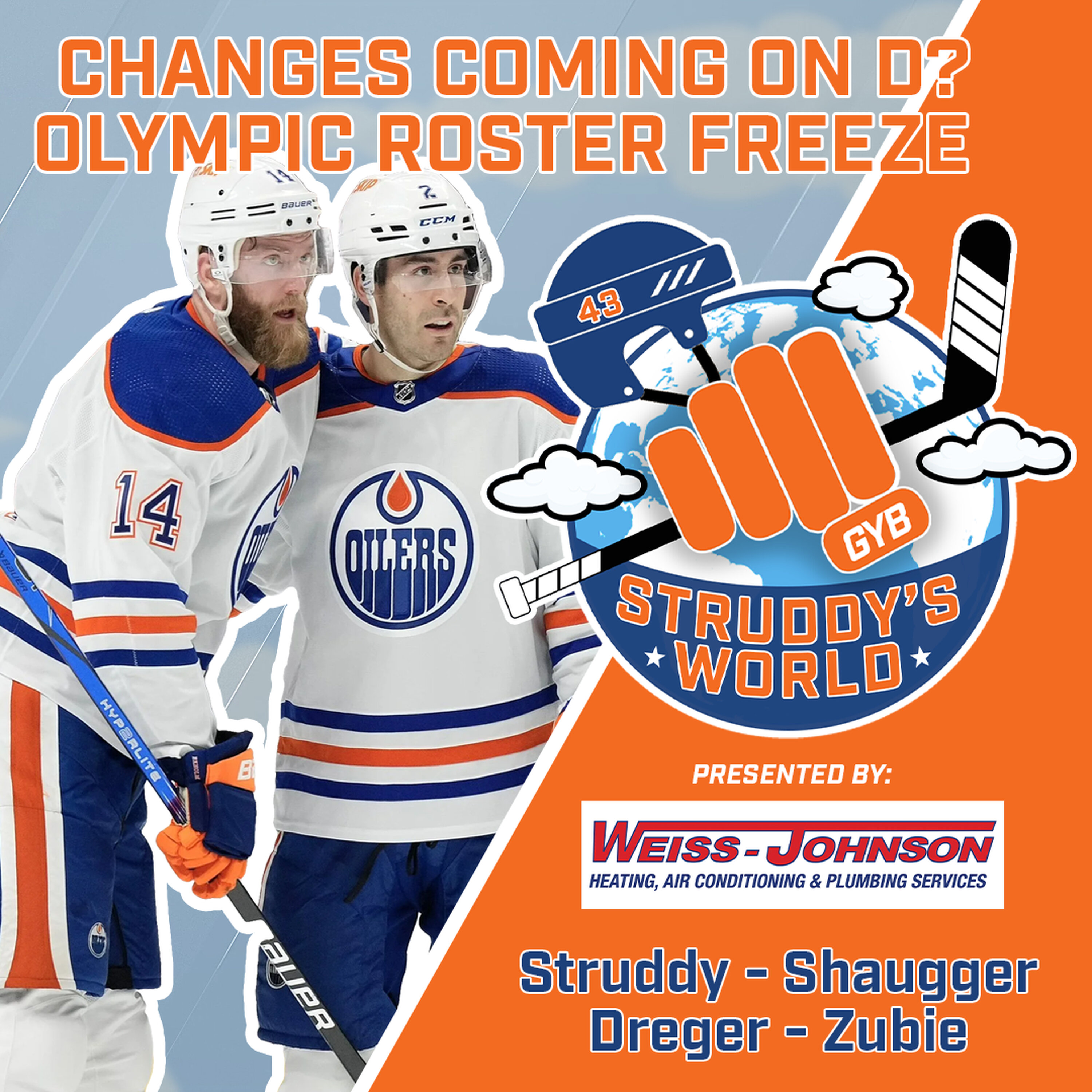 STRUDDY's WORLD: Changes Coming on D? Olympic Roster Freeze episode artwork
