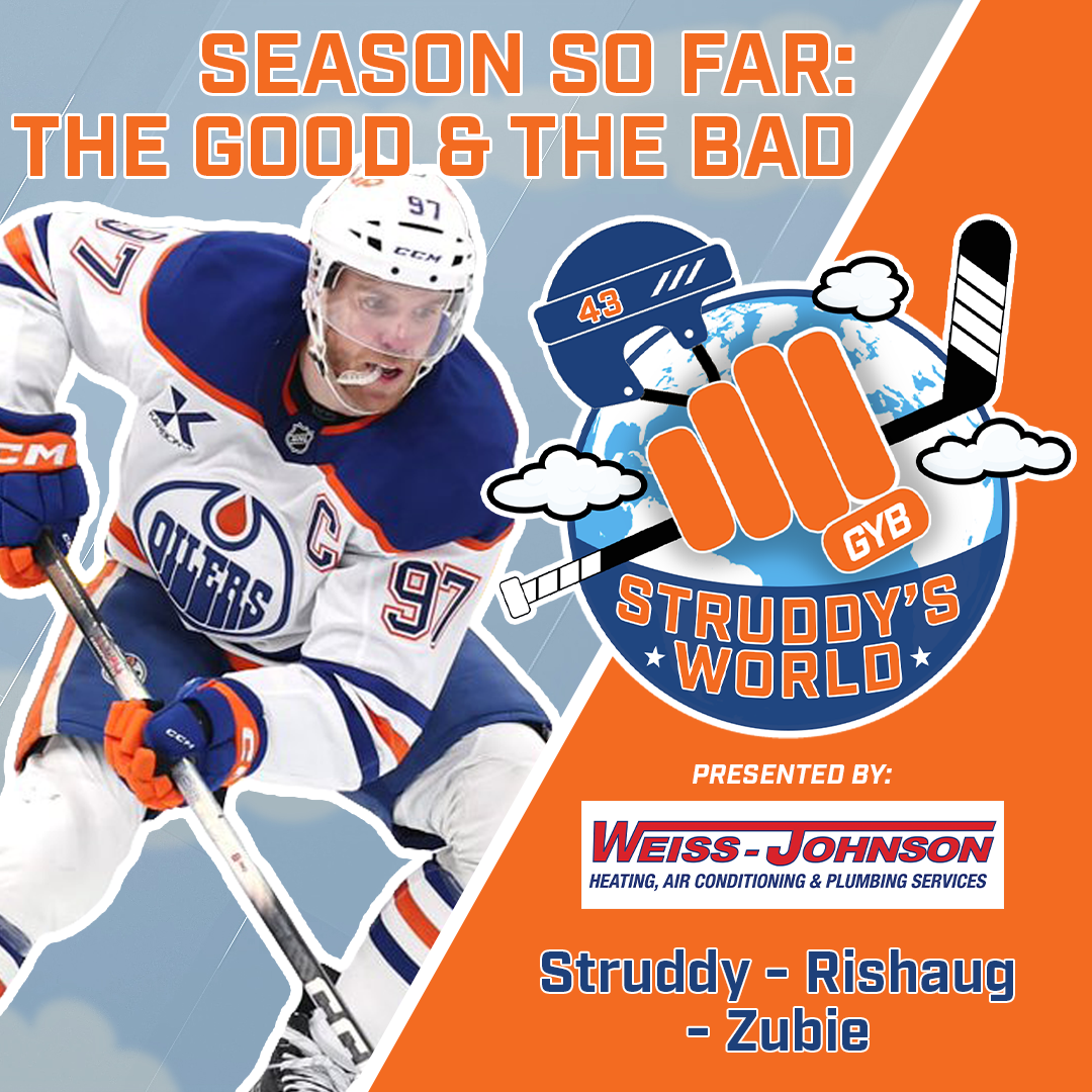 STRUDDY's WORLD: Season So Far: The Good & the Bad