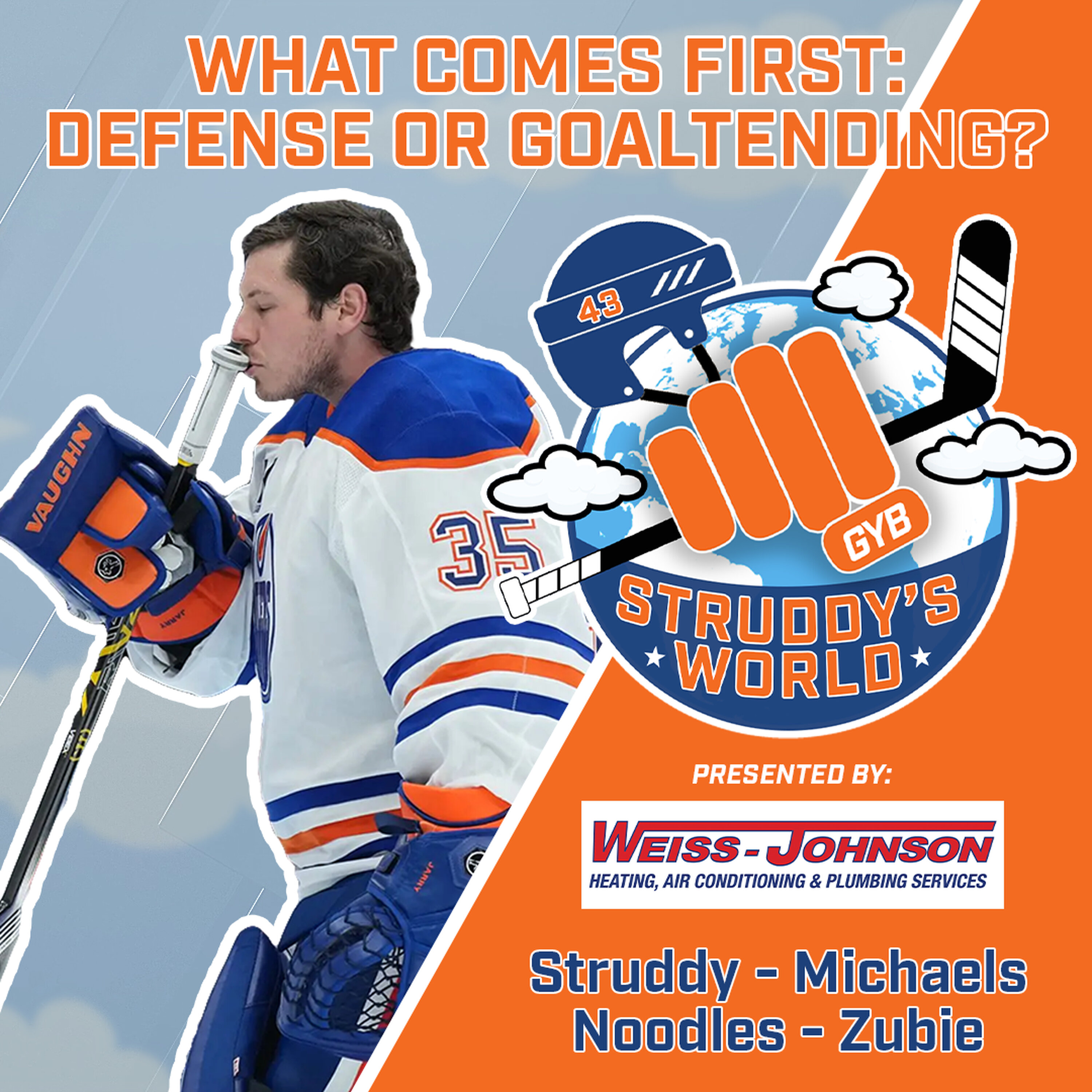 STRUDDY's WORLD - Which Comes First: Defence of Goaltending? episode artwork