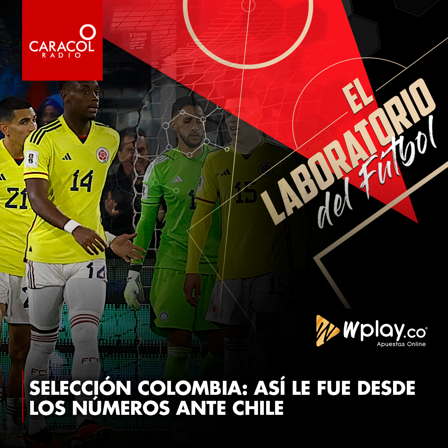 Imagen de Selección Colombia: Así le fue desde los números ante Chile