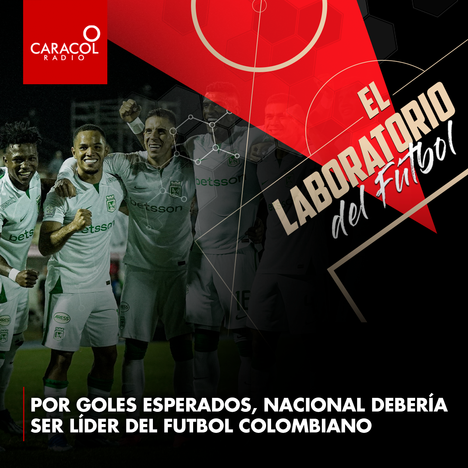 Imagen de Por goles esperados, Nacional debería ser el líder de la Liga colombiana