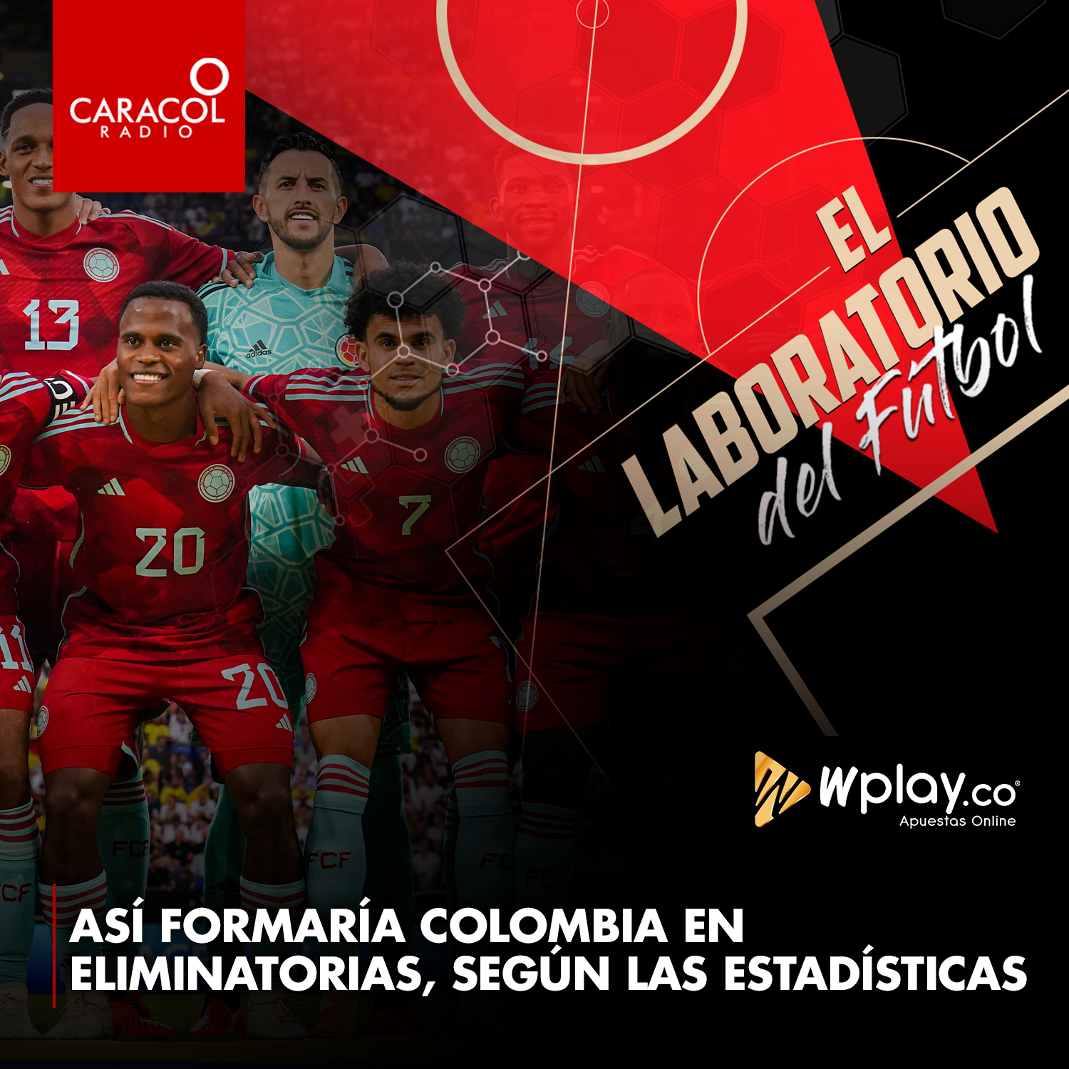 Imagen de Así formaría Colombia en Eliminatorias, según las estadísticas