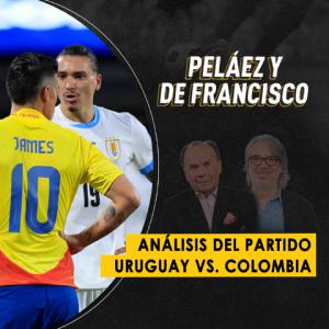 Imagen de Análisis del partido Uruguay vs. Colombia