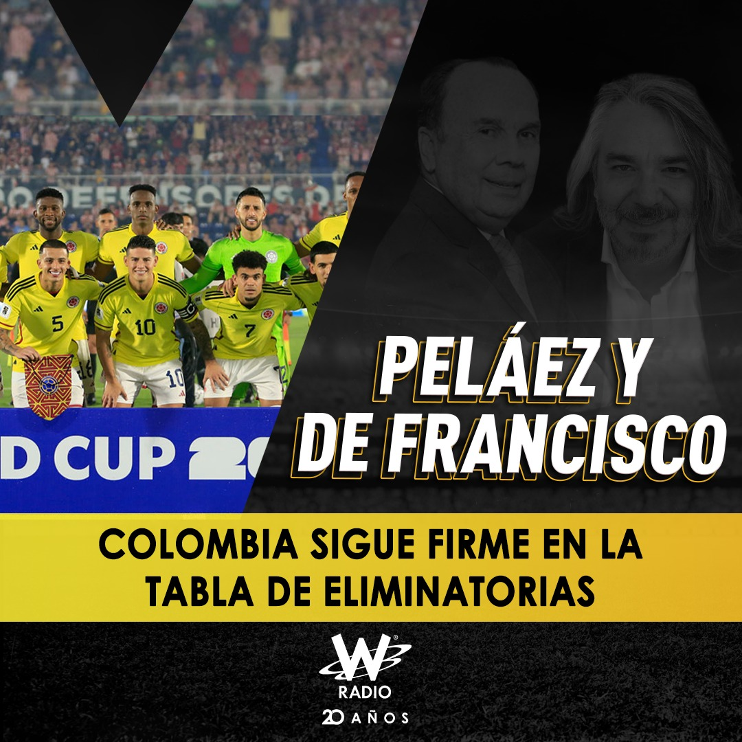 Imagen de Colombia sigue firme en la tabla de Eliminatorias
