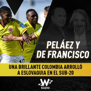 Imagen de Una brillante Colombia arrolló a Eslovaquia en el Sub-20