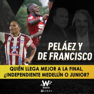 Imagen de Quién llega mejor a la final, ¿Independiente Medellín o Junior?