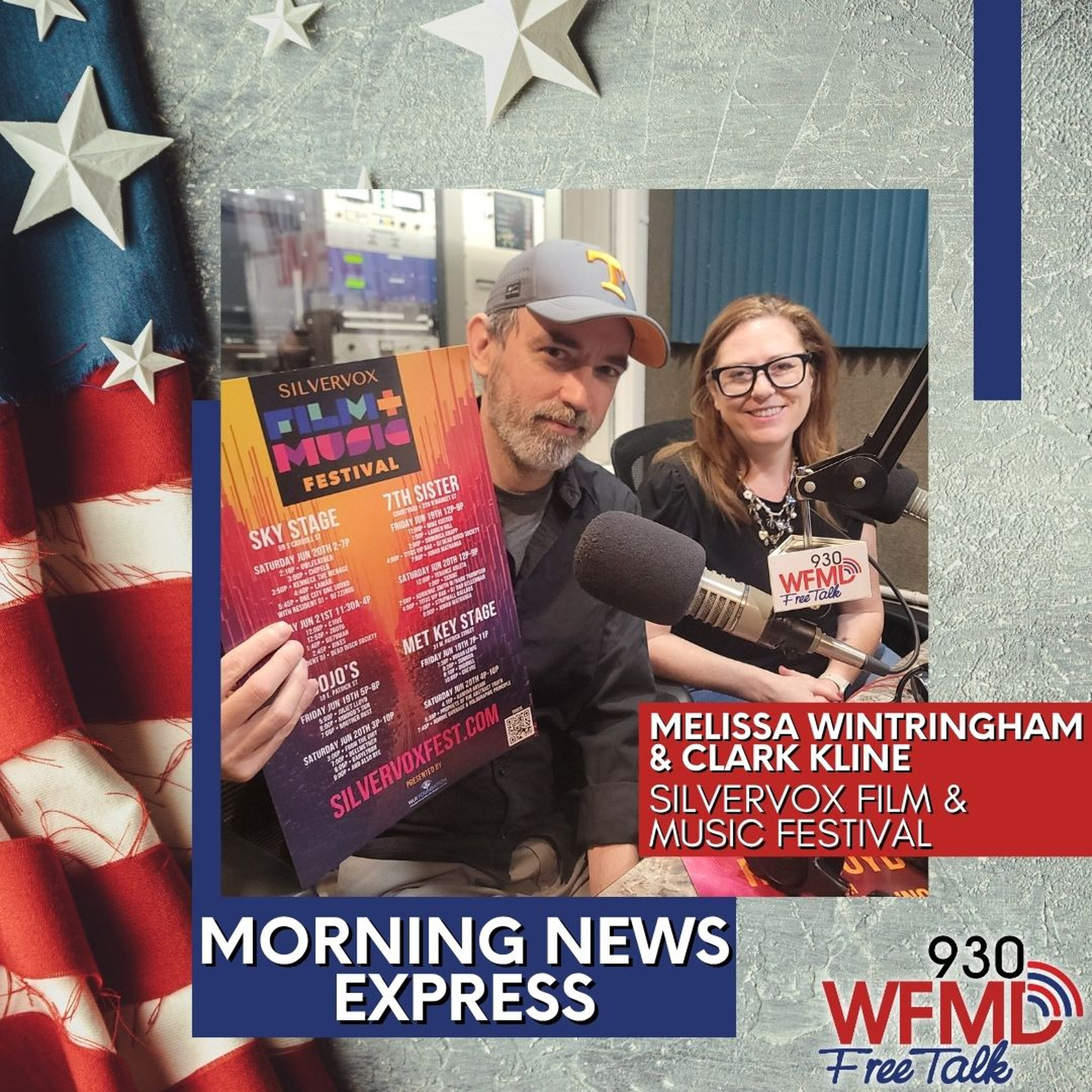 Melissa Wintringham & Clark Kline, SilverVox Film & Music Festival episode artwork