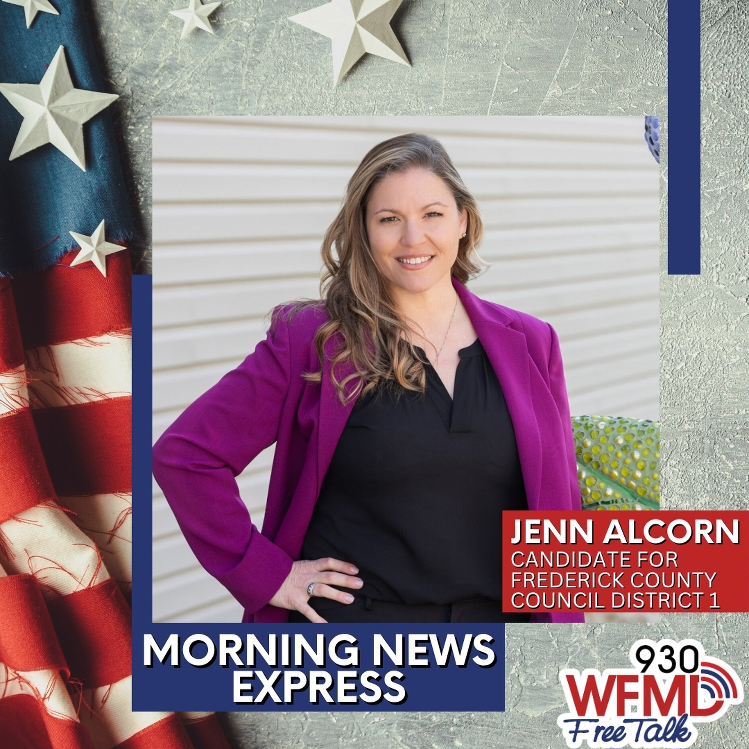 Jenn Alcorn, Candidate for Frederick County Council District 1 episode artwork