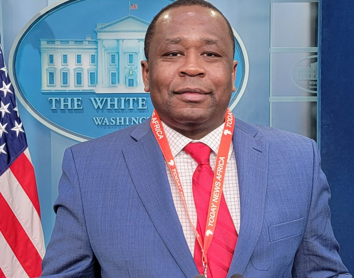 11_11_22 White House Reporter Simon Ateba Joins MNE