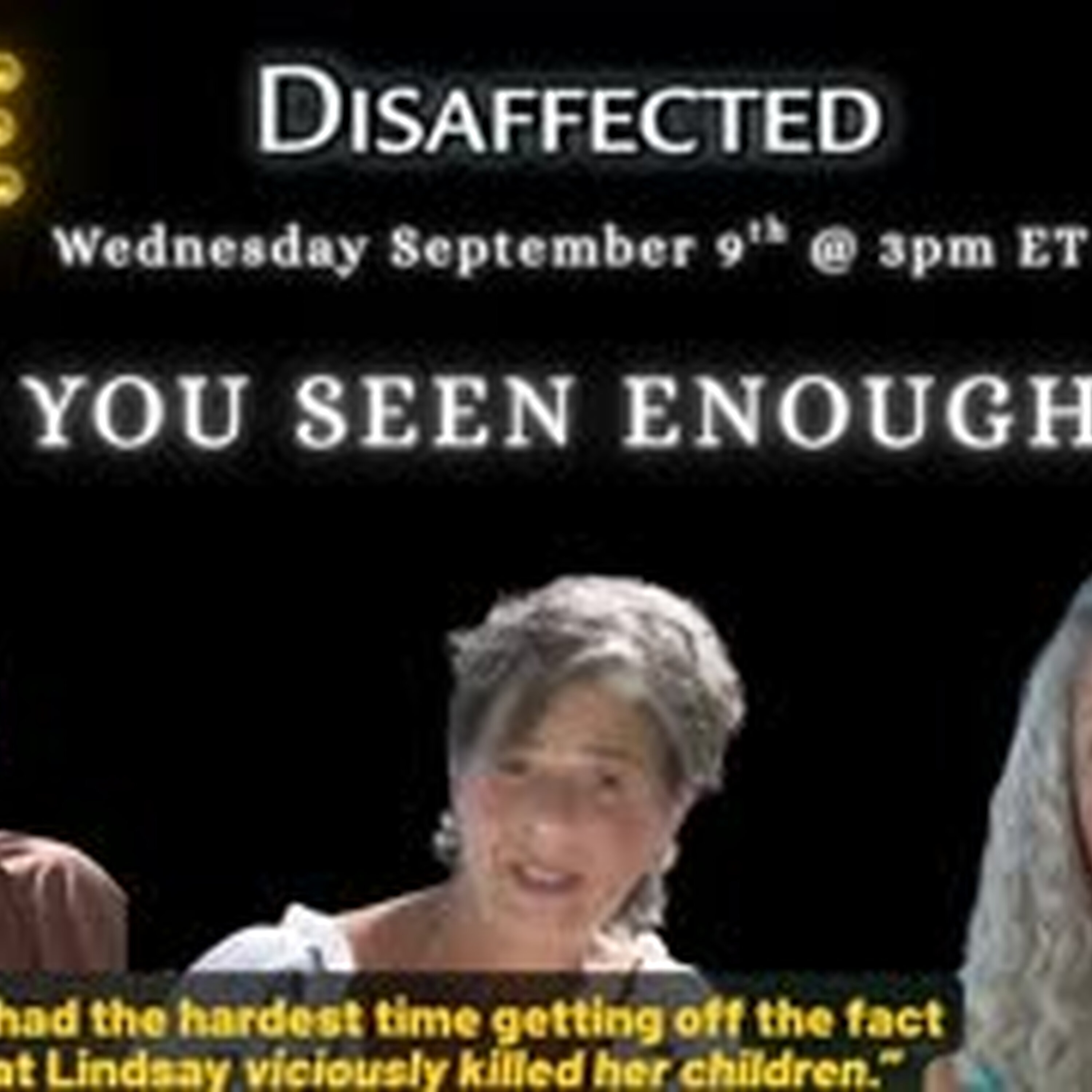 LIVESTREAM-Have you seen enough yet? 9.9.26