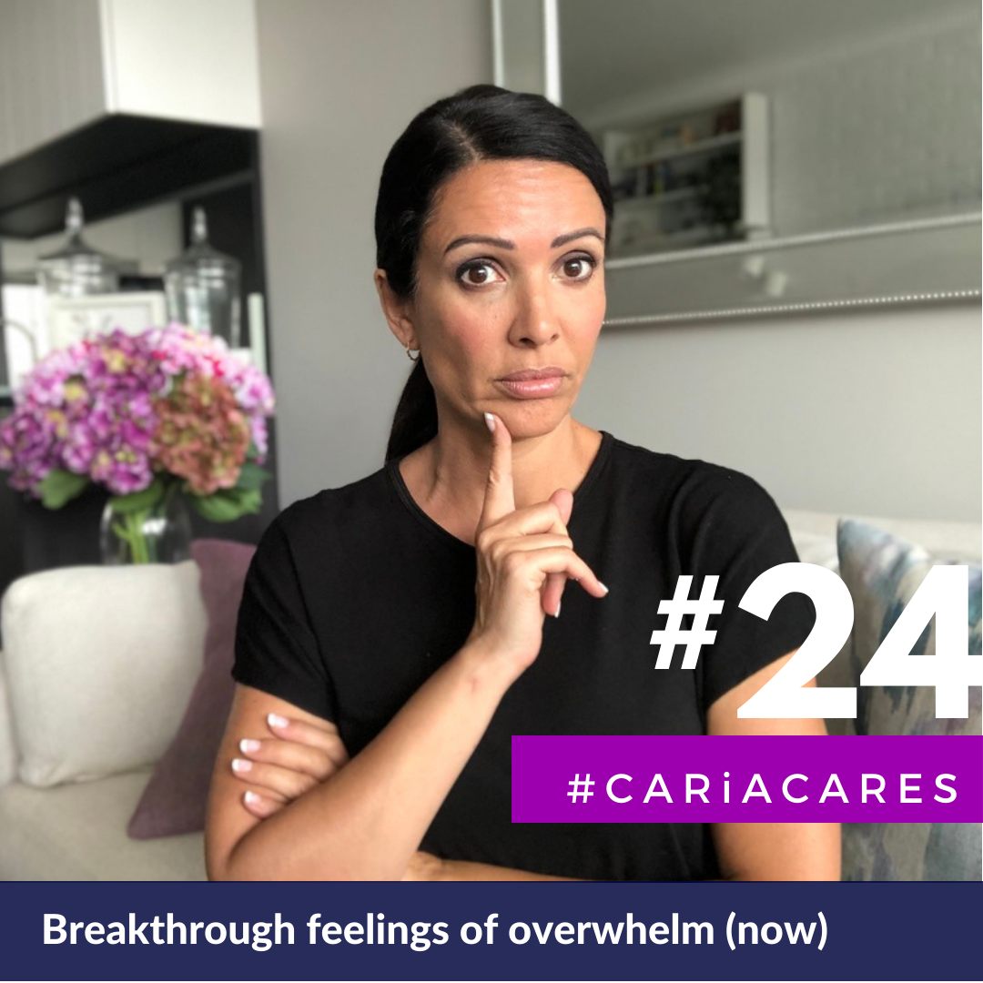 Breakthrough feelings of overwhelm (now) 4 powerful strategies